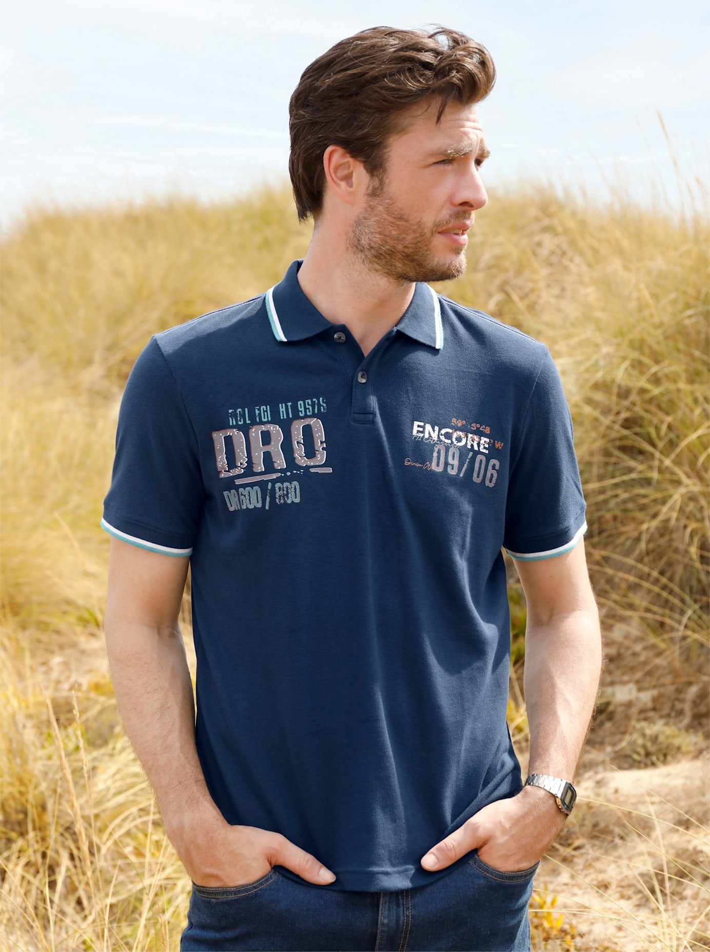 Catamaran Kurzarmshirt "Kurzarm-Poloshirt" 1 tlg. günstig online kaufen