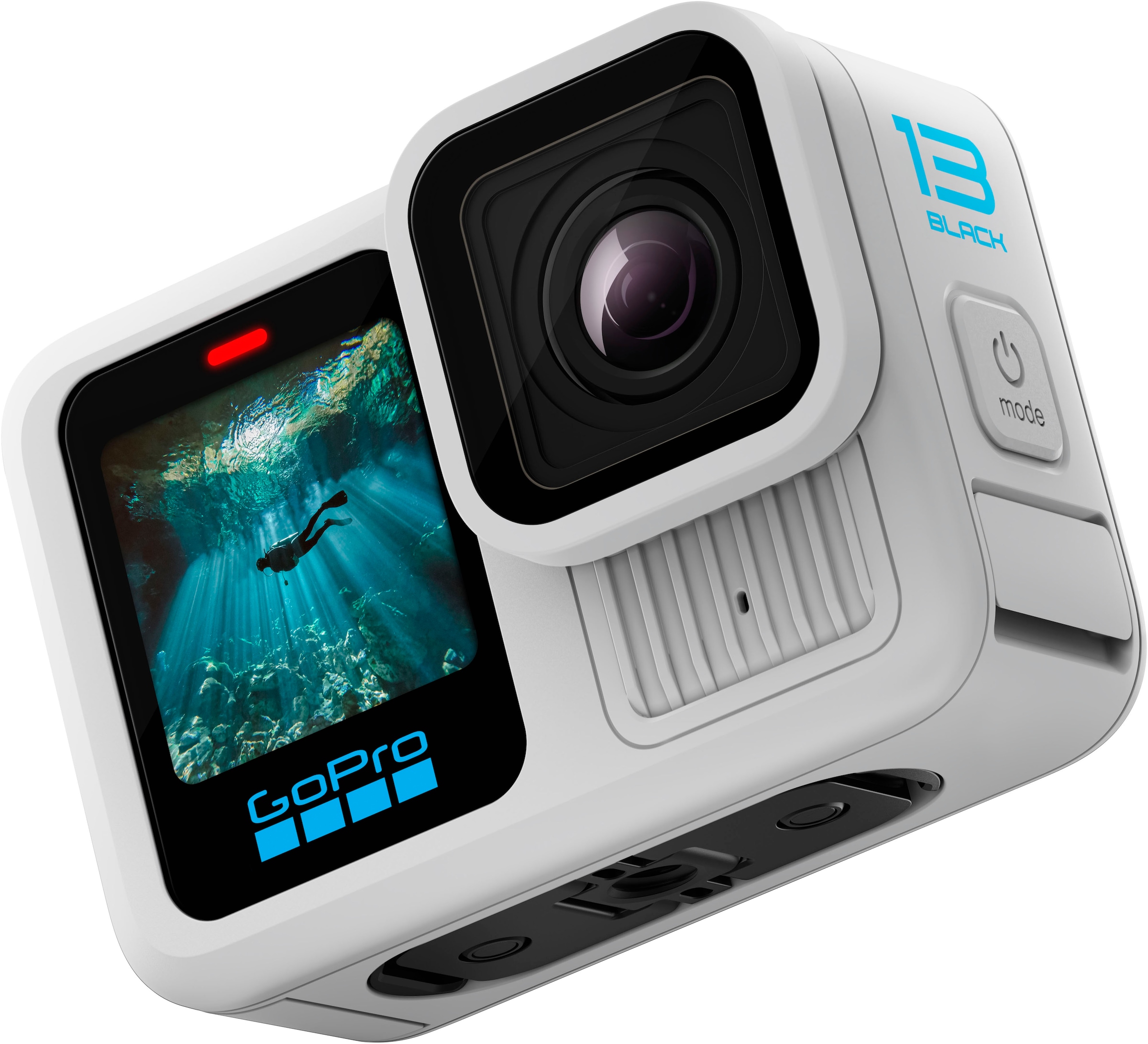 GoPro Action Cam »HERO13 LIMITED EDITION in Polar White«, 5,3K, Bluetooth-WLAN (Wi-Fi)