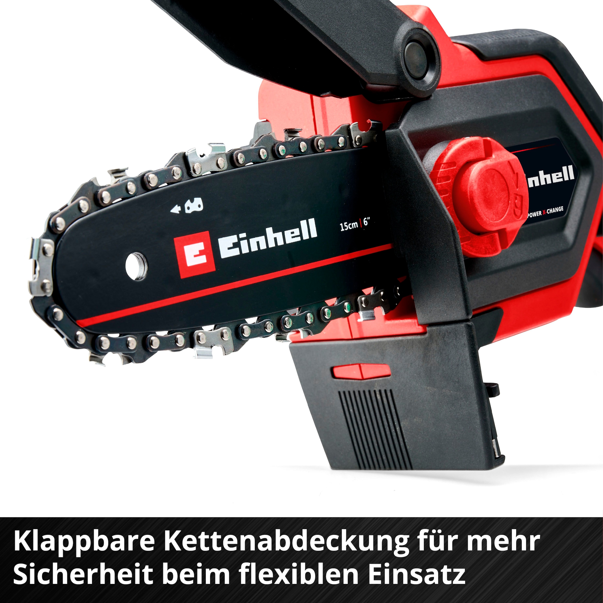 Einhell Akku-Kettensäge »Power X-Change GE-PS 18/15 Li BL-Solo«, mit bürstenlosem Motor