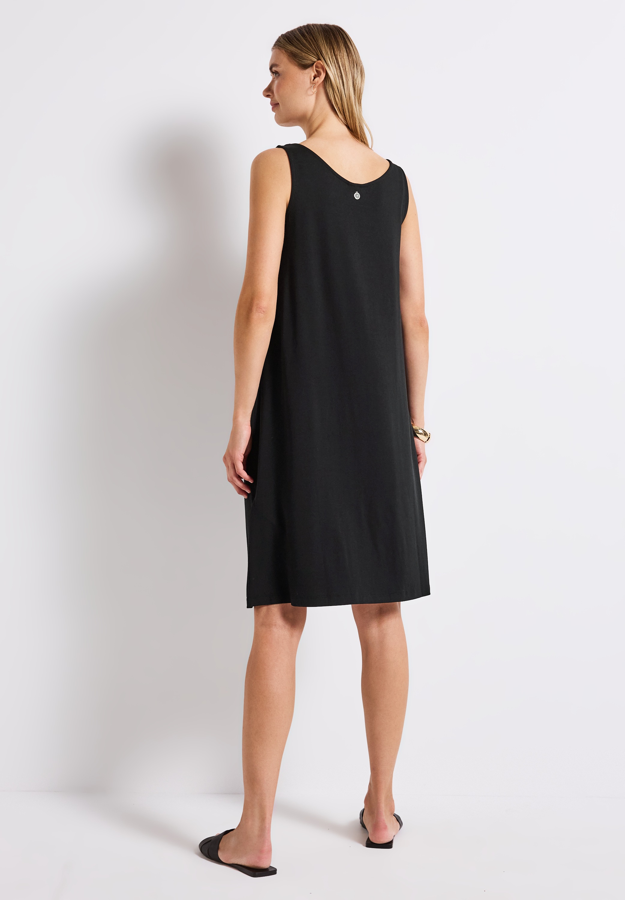 STREET ONE Shirtkleid, mit Knotendetail, ärmellos günstig online kaufen