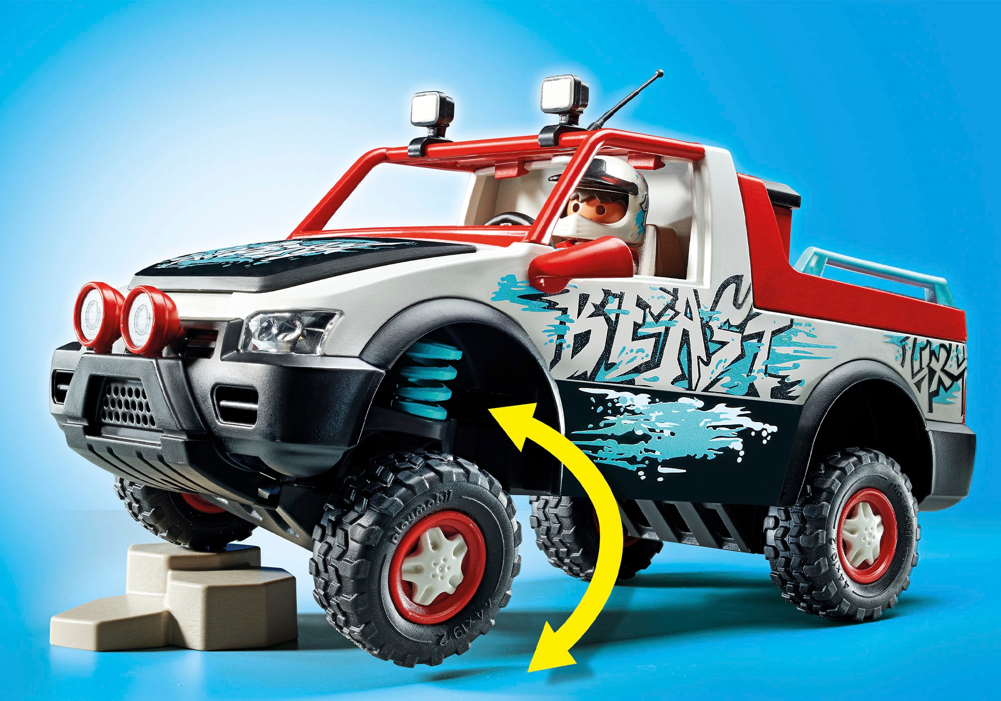 Playmobil® Konstruktions-Spielset »Rally-Car (71430), My City Life«, (74 St.)