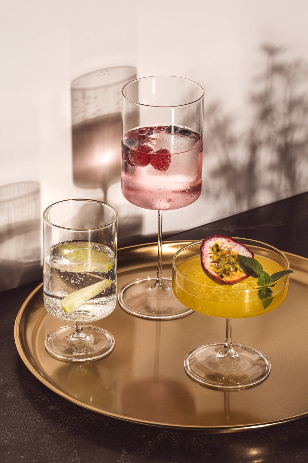 LEONARDO Longdrinkglas »Trinkgläser BASSO, 2er-Set, 350 ml«