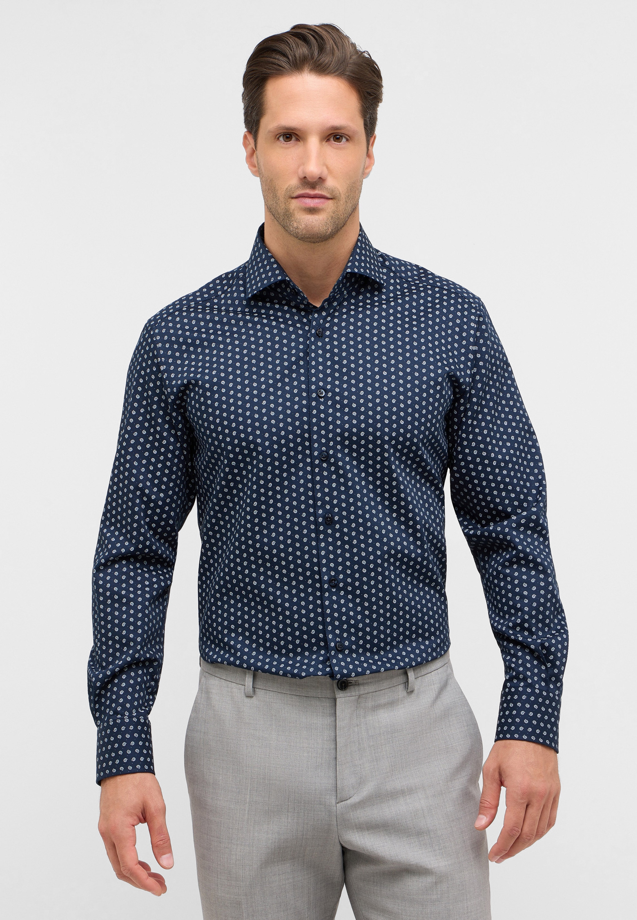 Eterna Langarmhemd "MODERN FIT" NON IRON (bügelfrei) günstig online kaufen