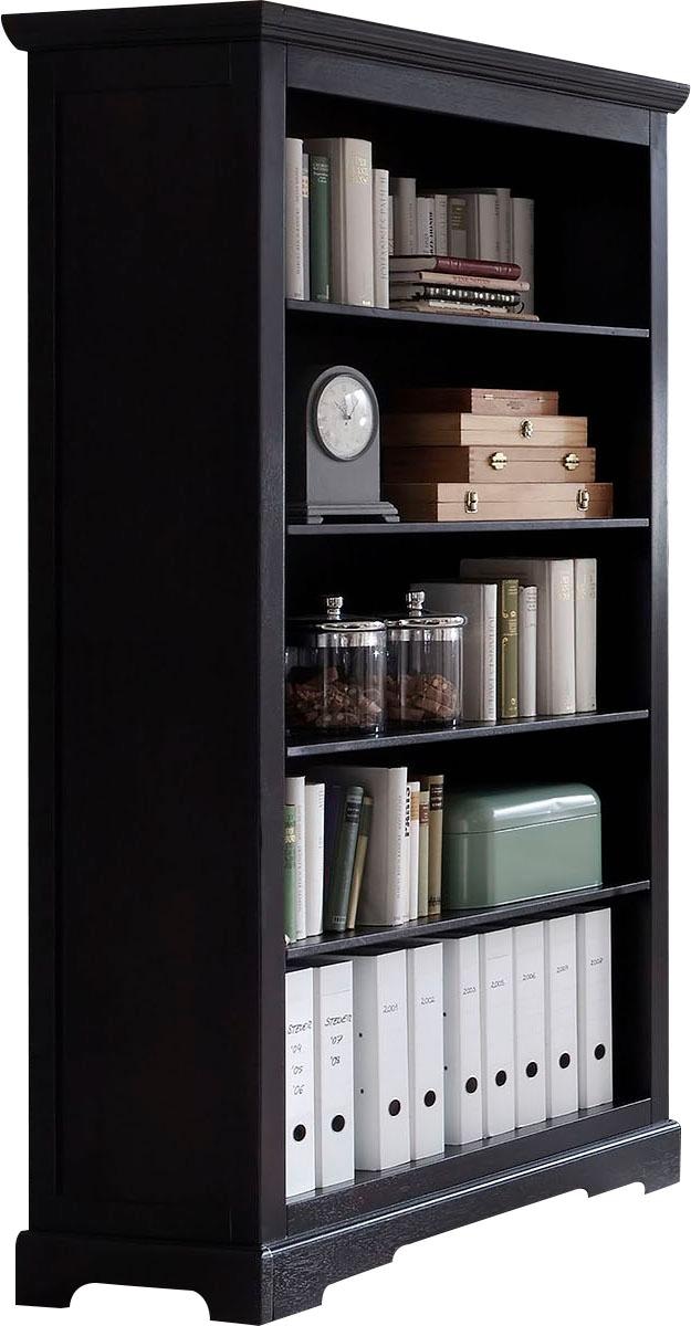 SIT Bücherregal "Montreux aus massiver Akazie mit 5 offenen Fächern" Massiver Bücherschrank mit verstellbaren Böden