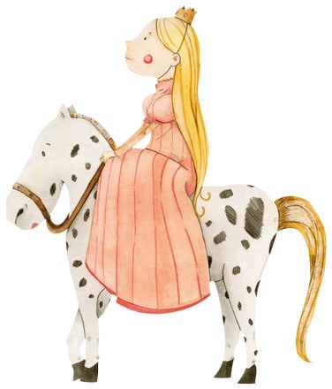 | BAUR und Prinzessin (1 Wall-Art Wandtattoo St.) »Pferd unterwegs«, bestellen