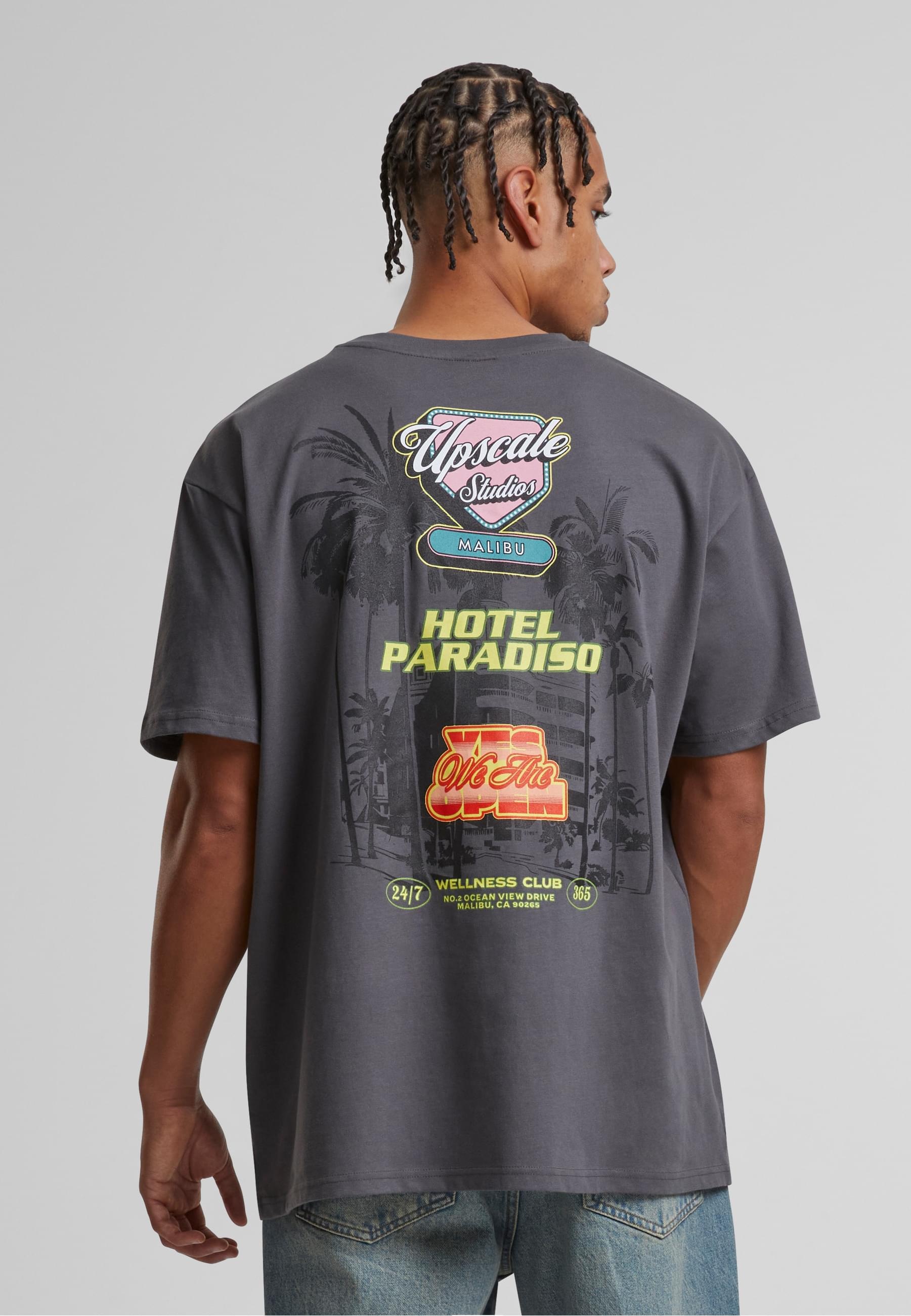 Upscale by Mister Tee T-Shirt »Upscale by Mister Tee Hotel Paradiso Heavy Oversize Tee«, (1 tlg.)