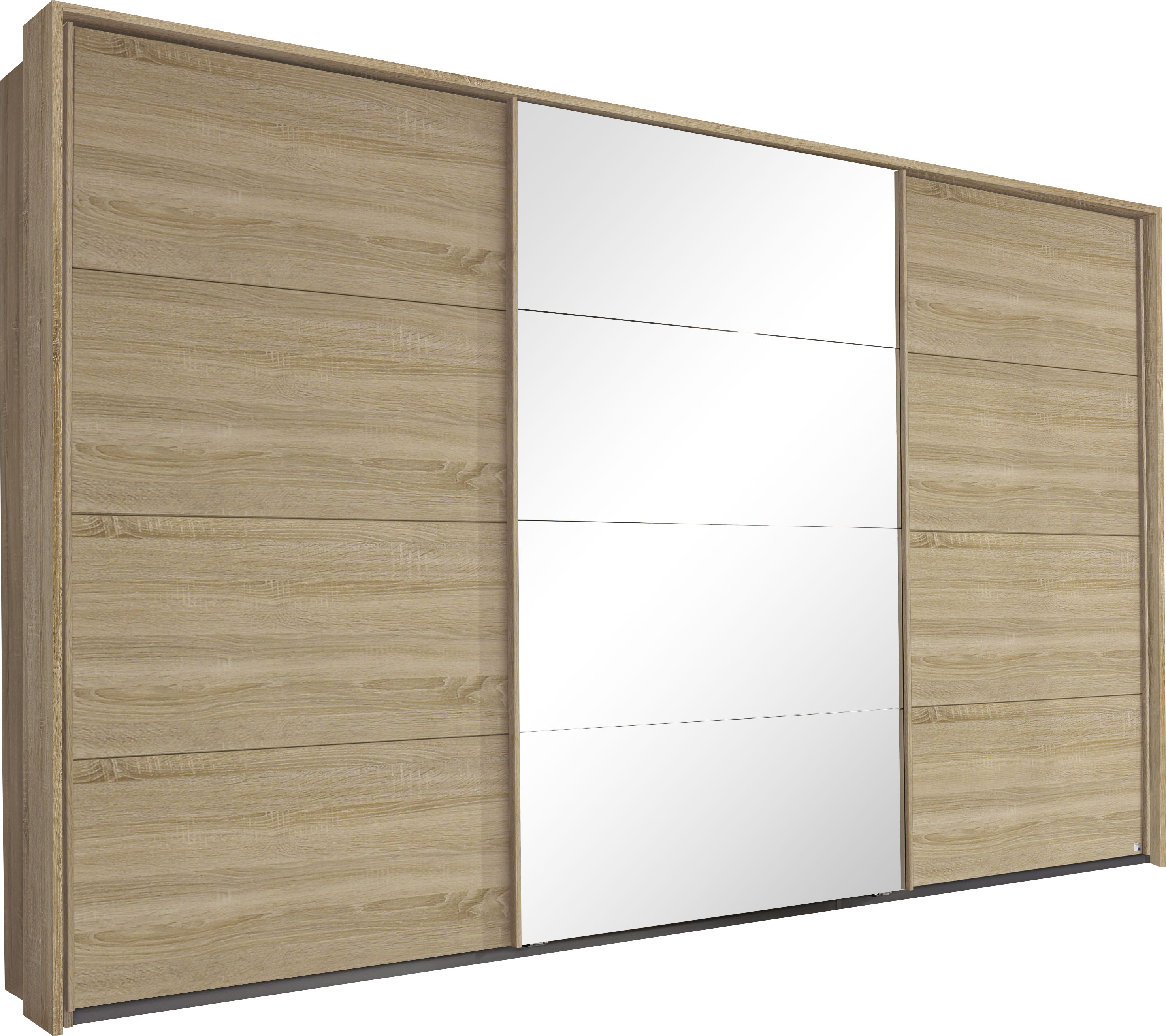 OTTO home Kleiderschrank "Mehrzweckschrank Aktenschrank Möbel Mietswohnung Schlafzimmer TUBONA" Breiten 278/368 cm, Höhen 214/233 cm inkl. Passepartout, Beleuchtung, mit umfangreicher Innenausstattung und Passepartout MADE IN GERMANY