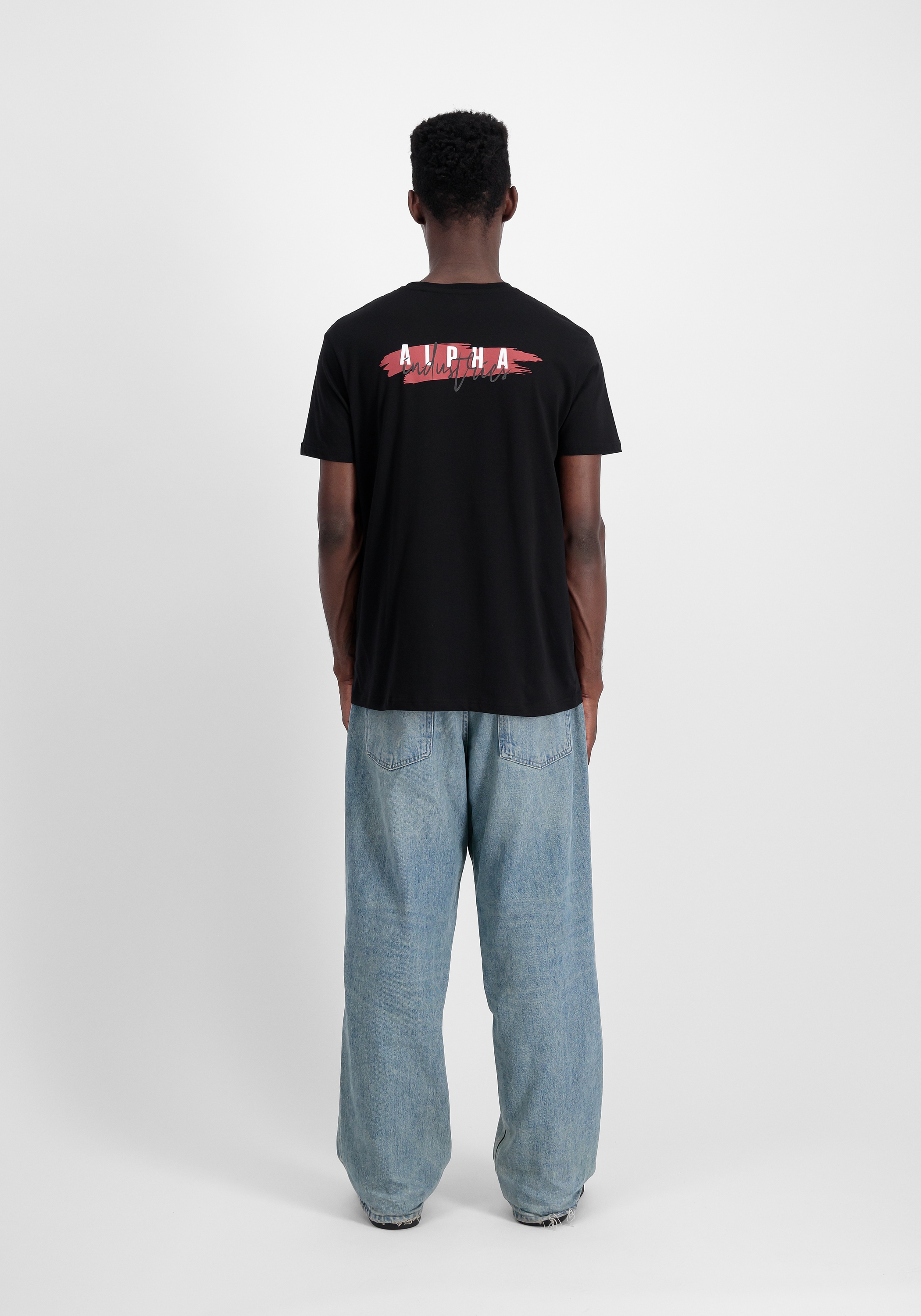 Alpha Industries T-Shirt »Alpha Industries Men - T-Shirts Signature Puff Print BP T«