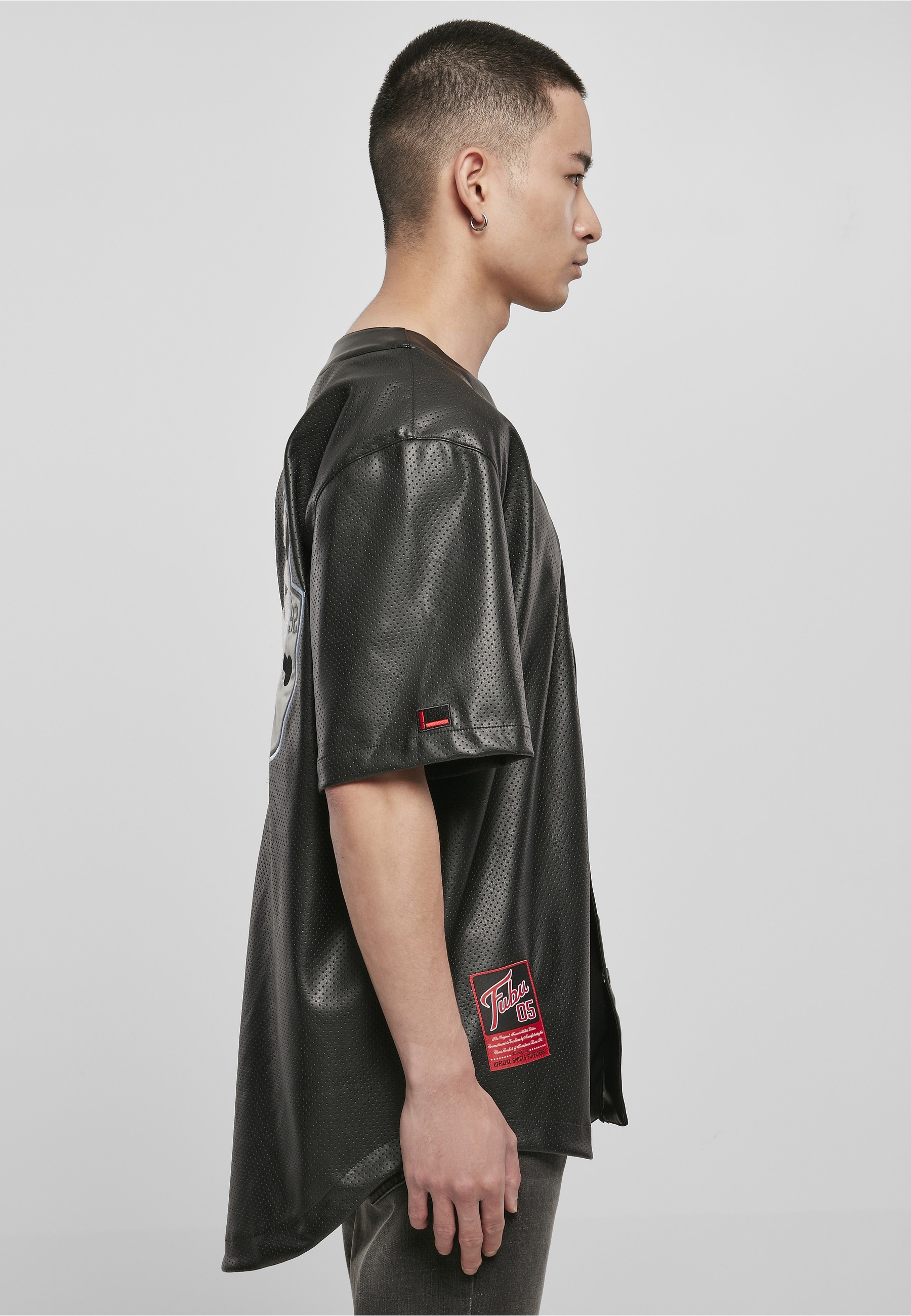 Fubu Kurzarmshirt »Fubu Herren College Leather Baseball Jersey« 1 Stk.