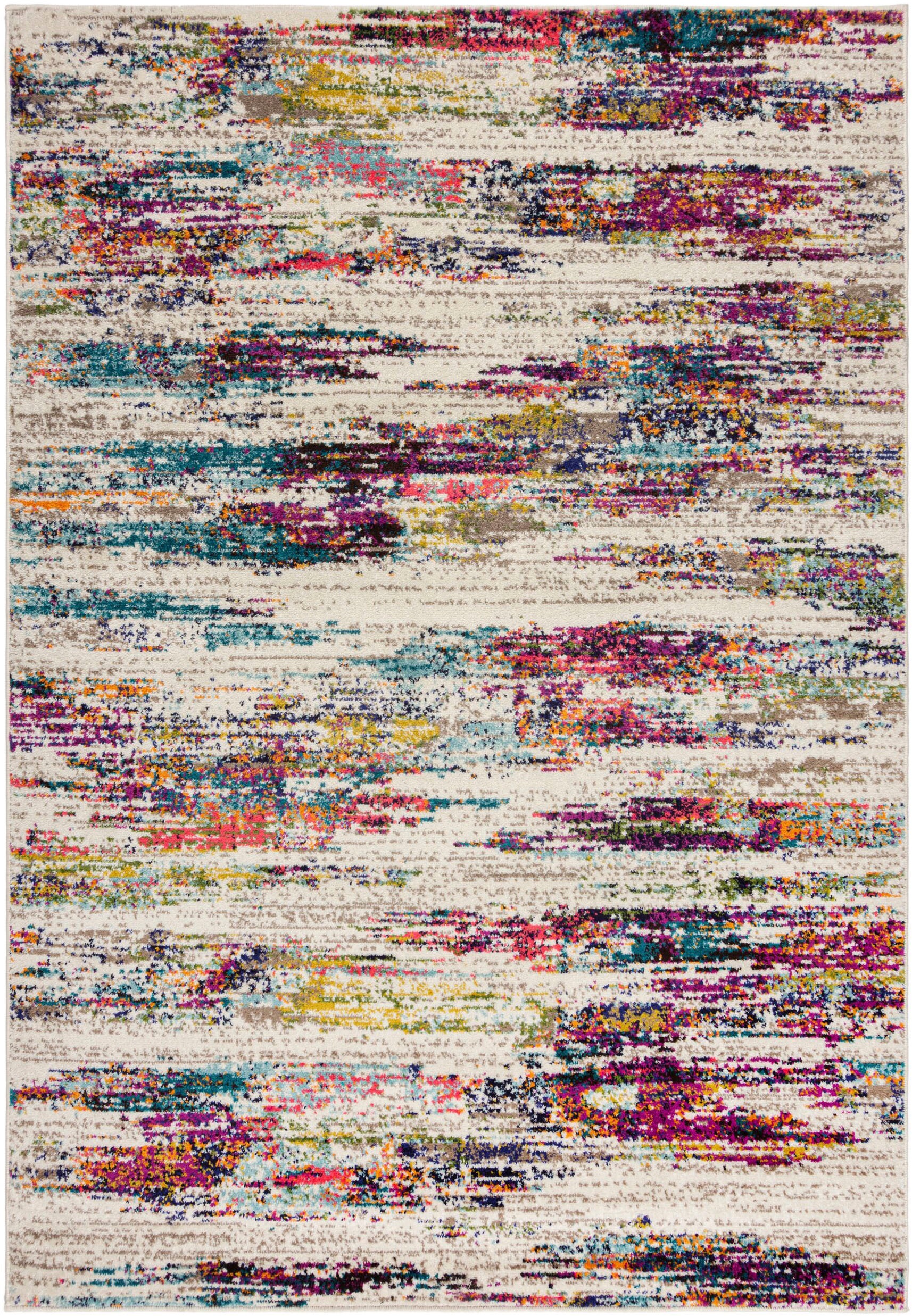 FLAIR RUGS Teppich "Refraction" rechteckig 8 mm Höhe Abstraktes Teppich günstig online kaufen