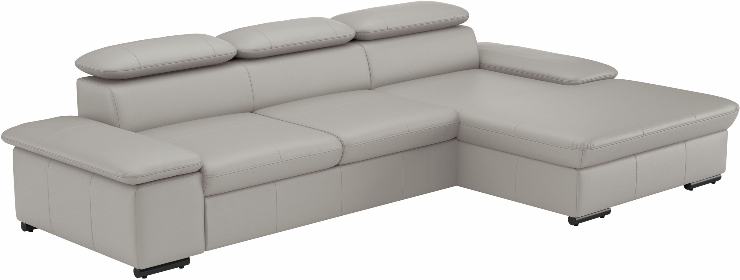sit&more Ecksofa »Alcudia L-Form«, wahlweise mit Bettfunktion