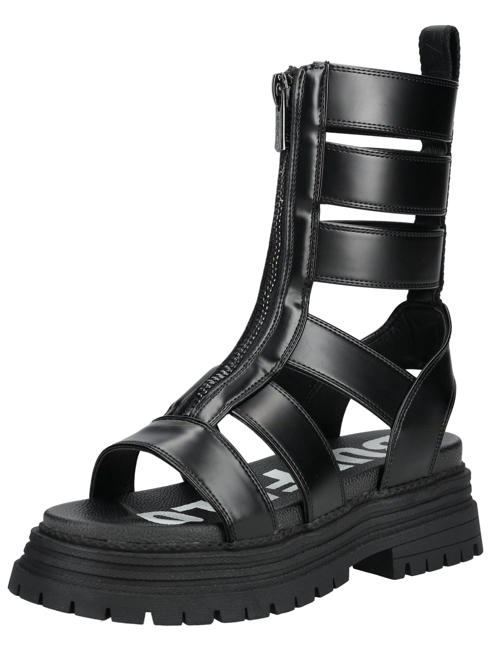 Buffalo Schaftsandalette "Buffalo Sandalen Lederimitat" günstig online kaufen