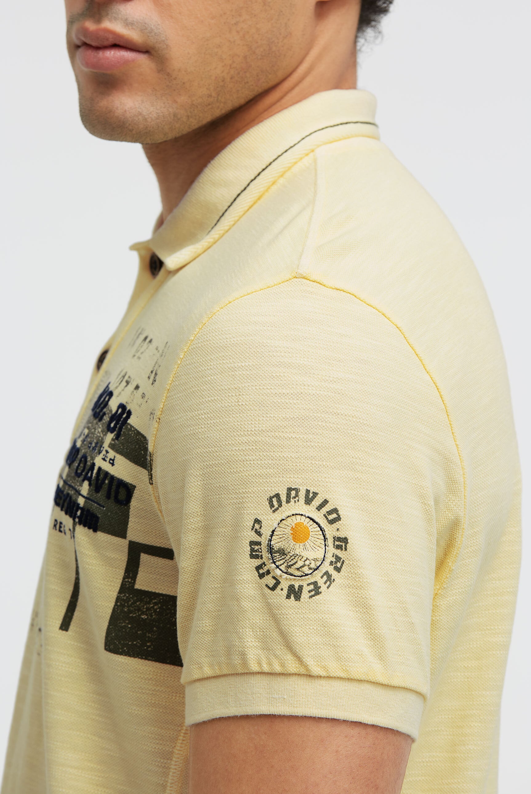 CAMP DAVID Poloshirt aus Baumwolle