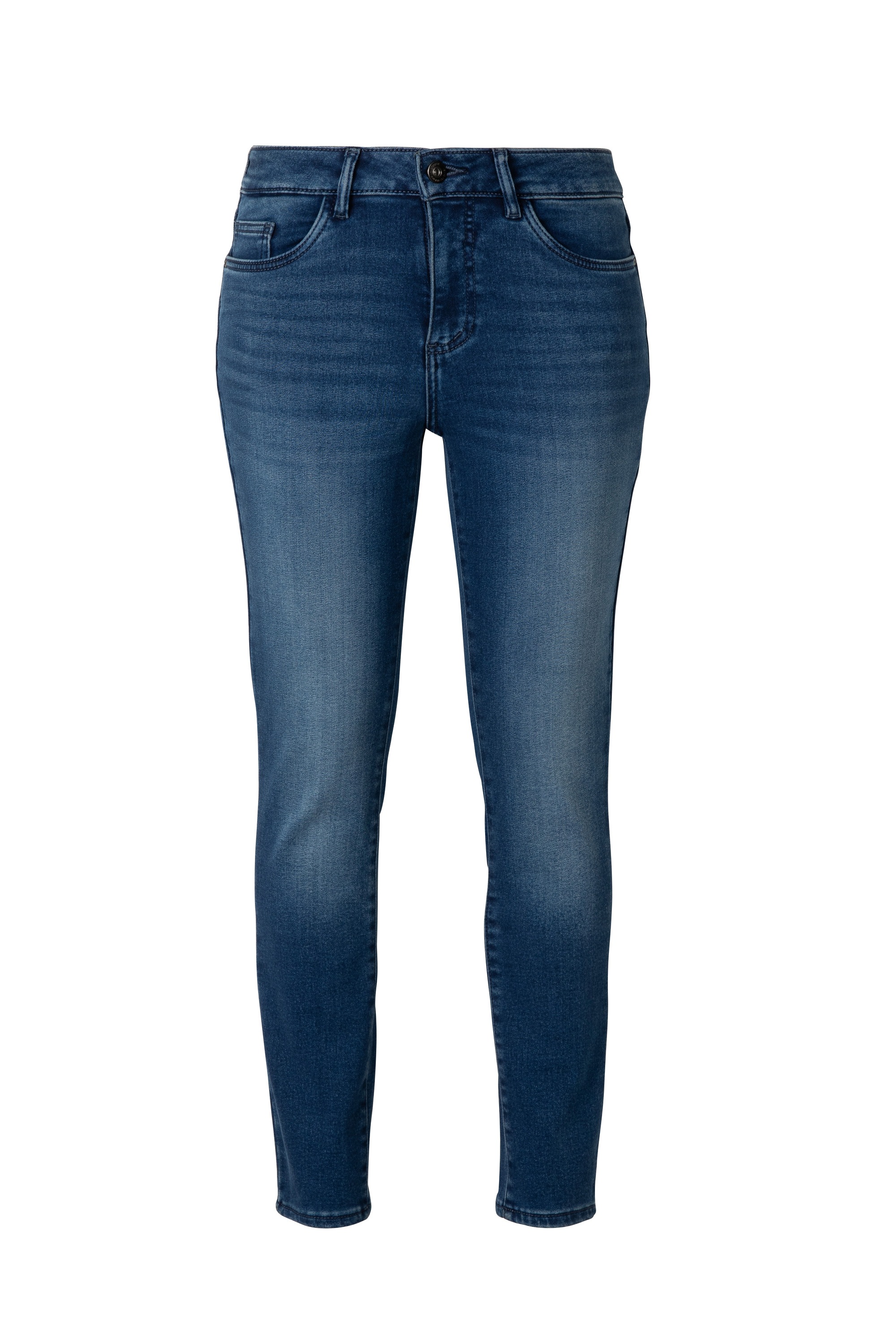 STOOKER WOMEN 5-Pocket-Jeans »FLORENZ Modern Slim Fit 5-Pocket Hose«, Slim Fit Casual Clean Wash Denim Thermo Jeans für Damen