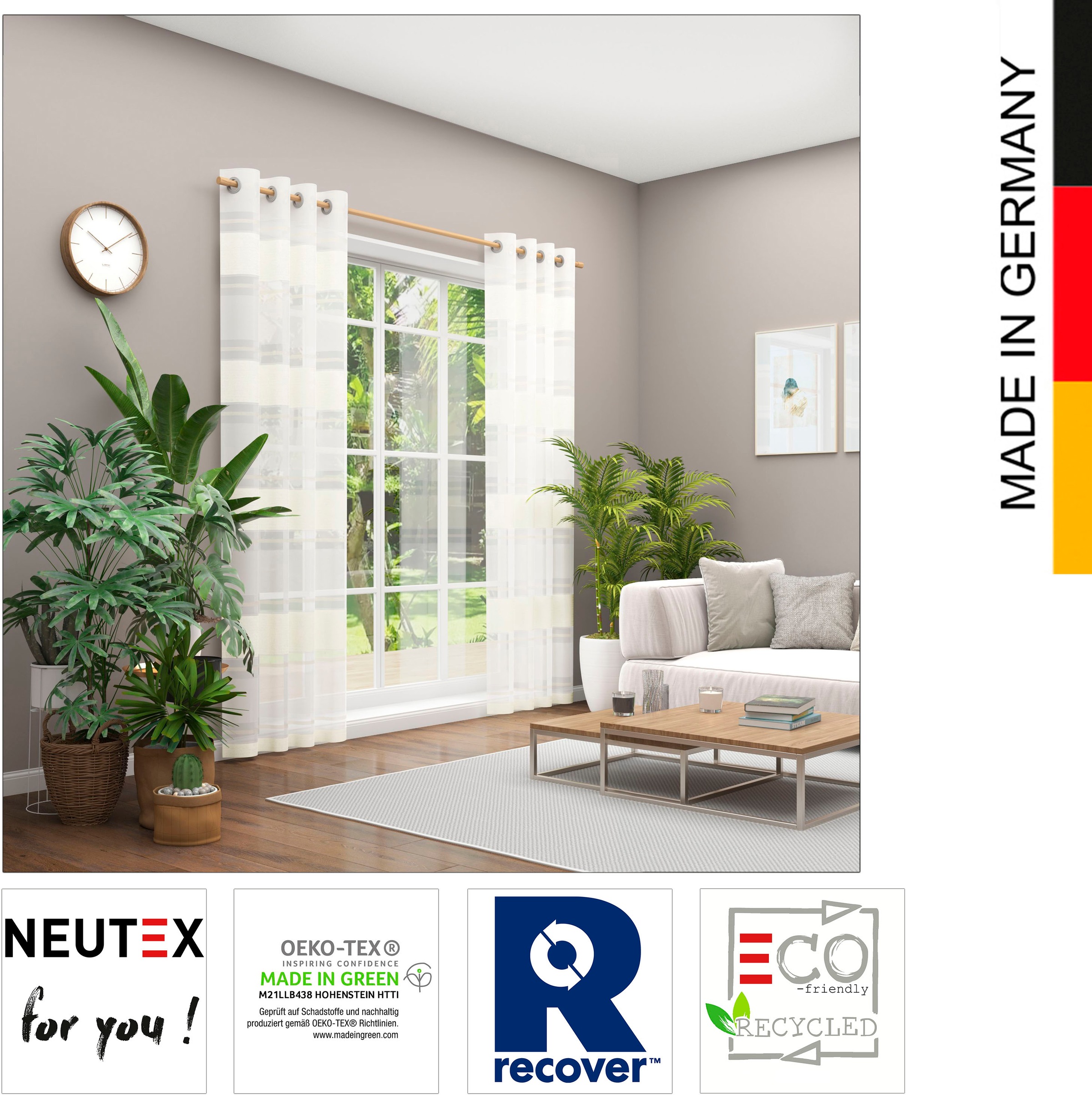 Eco«, Nachhaltig St.), (1 you! »Valeska for Vorhang Neutex BAUR | kaufen