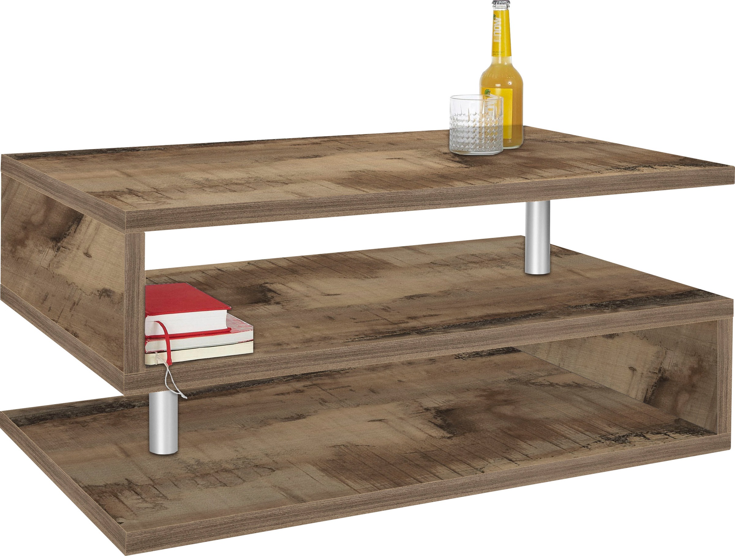 Couchtisch HOME AFFAIRE, braun (ahorn pereira), B:90cm H:41cm T:55cm, Tische, Couchtisch, Breite 90 cm 2