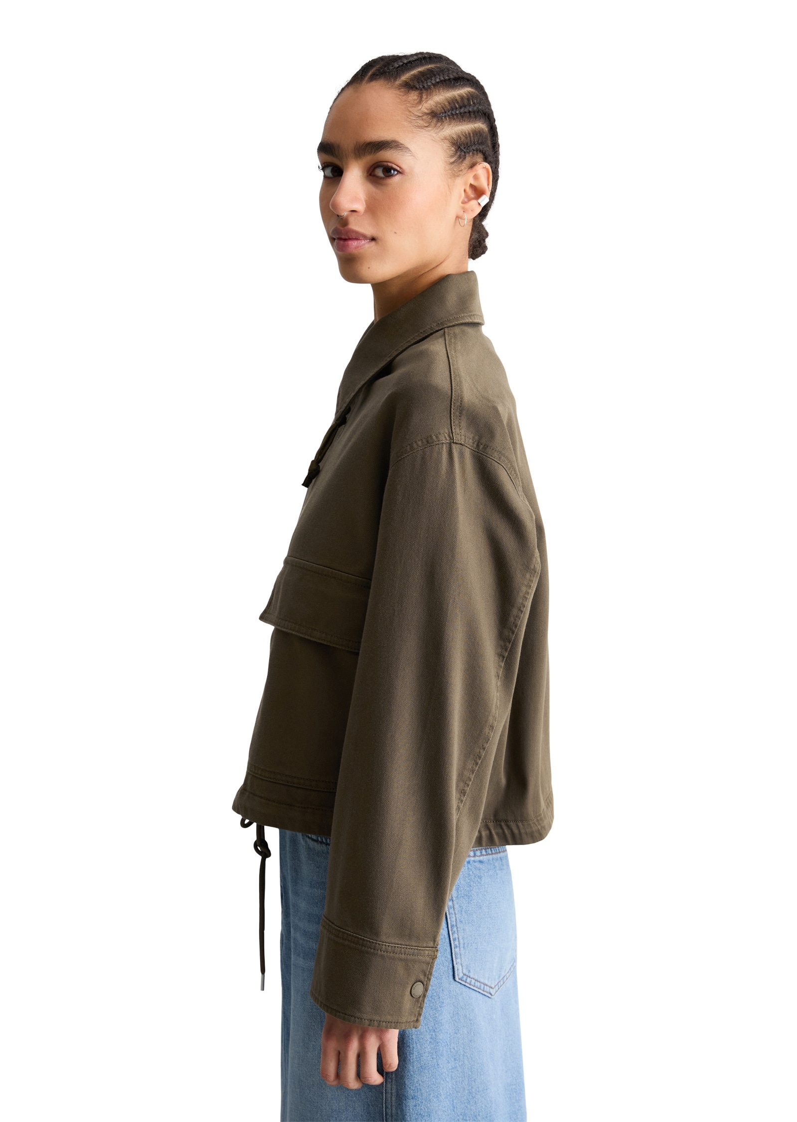 Marc O'Polo DENIM Outdoorjacke »aus Organic-Cotton-Lyocell-Stretch«