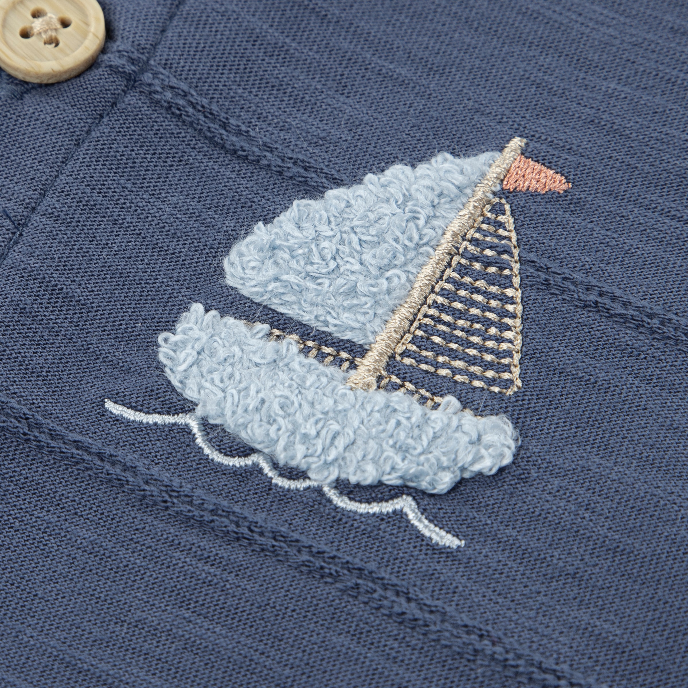 HUGGIES babywear Overall »HUGB COVERALL« mit Stickerei