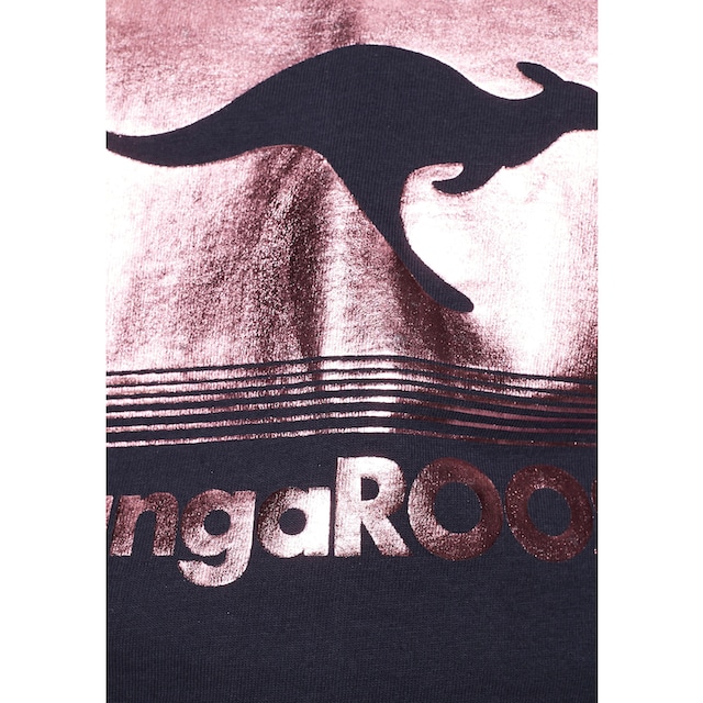 KangaROOS Langarmshirt, mit Foliendruck online bestellen | BAUR