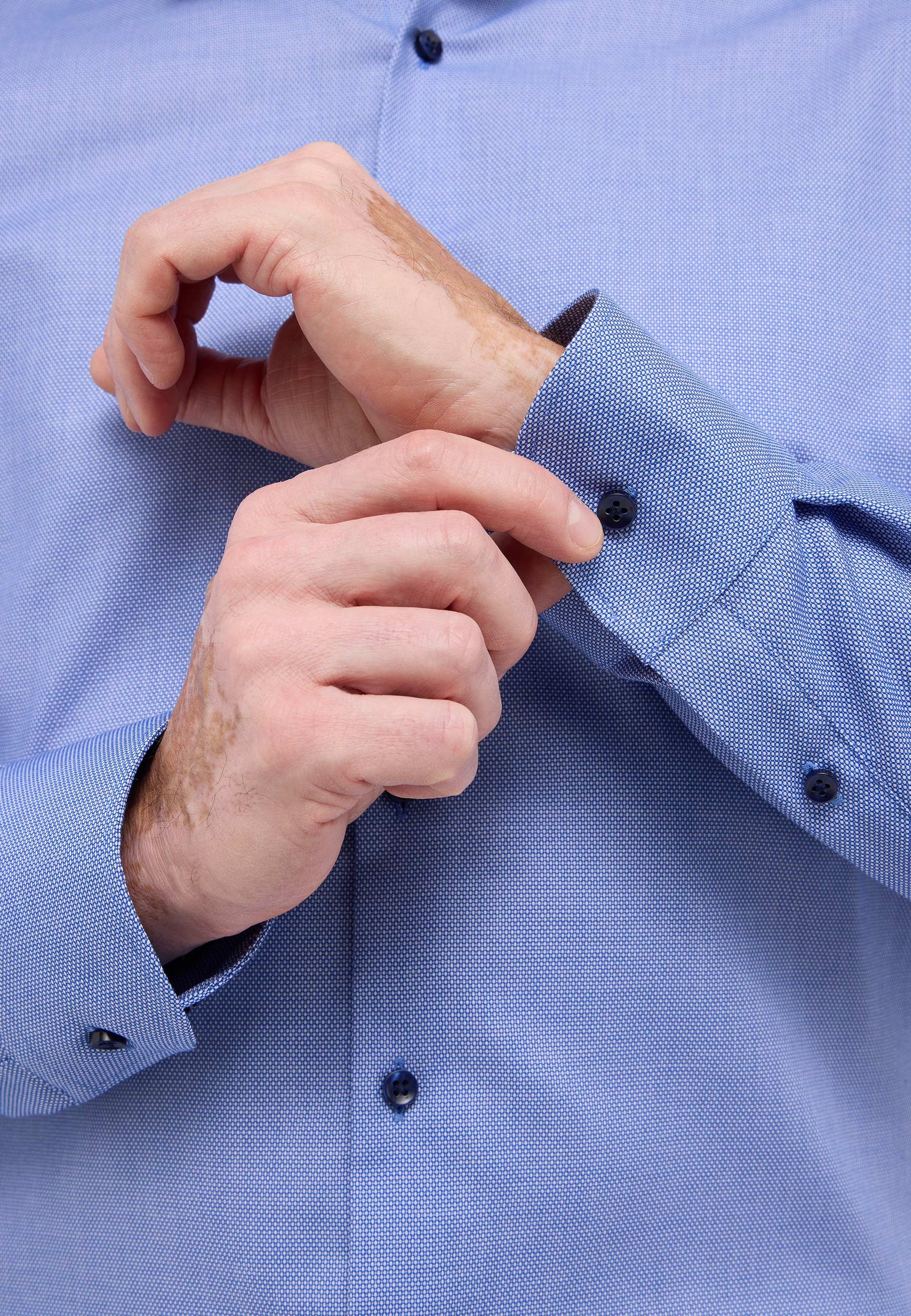 Thumbnail - Eterna Langarmhemd "SLIM FIT" NON IRON (bügelfrei)