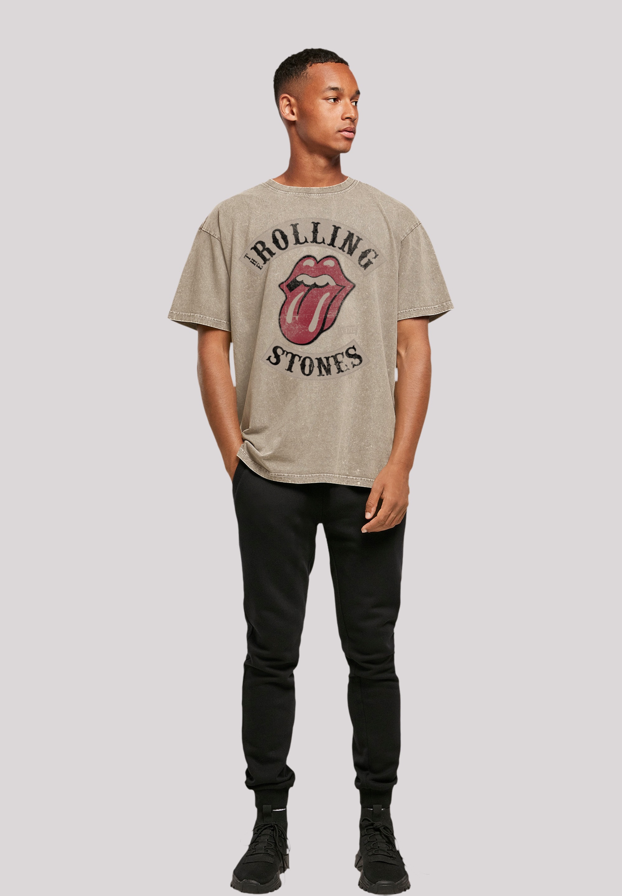 F4NT4STIC T-Shirt »The Rolling Stones Tour '78 Vector«, Premium Qualität
