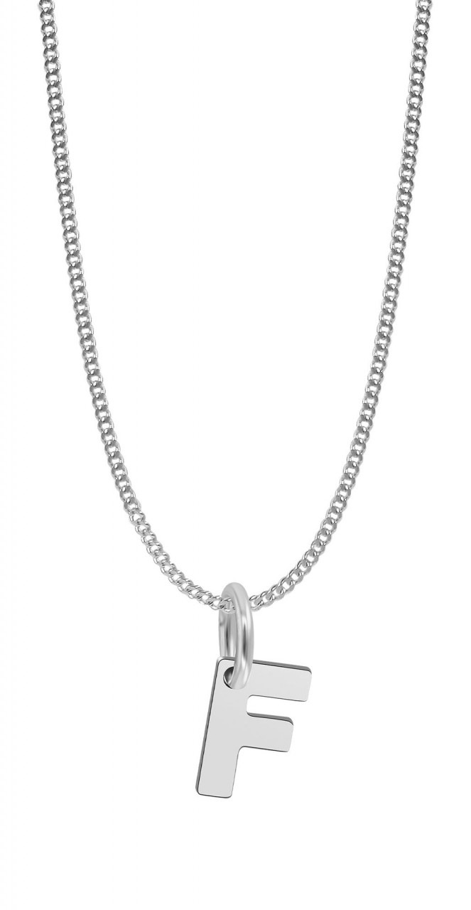 Adelia's Letter Pendant Silver 925 Sterling Silver 2