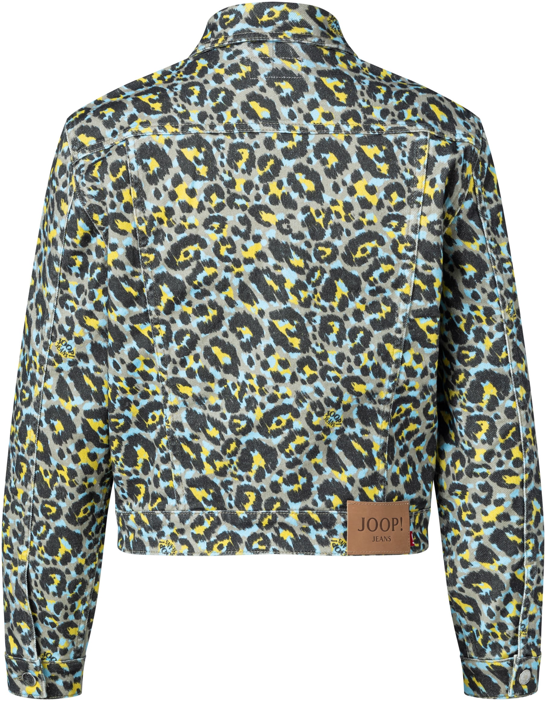 Joop Jeans Jeansjacke "Ike", mit All-Over Animalprint günstig online kaufen