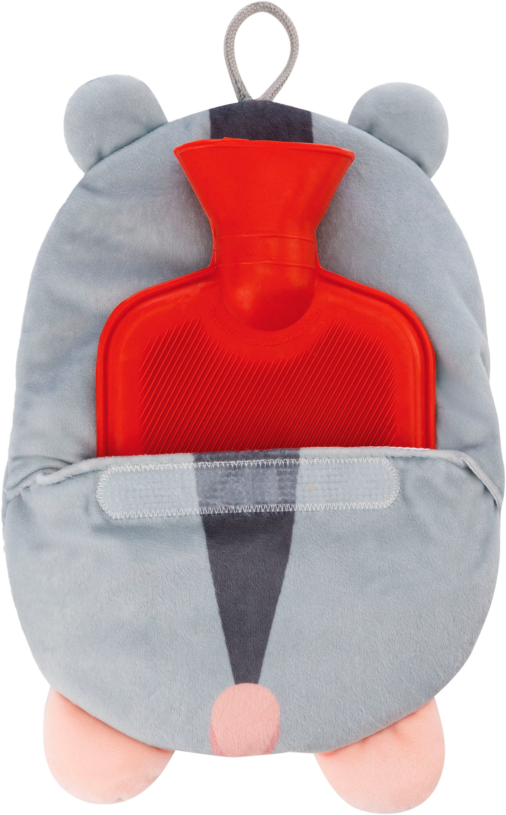 Nici Wärmflasche »mymochi Hamster Shai mit Cookie, 300 ml, 30 cm«, 2in1 - Kuscheltier & Wärmflasche in einem; enthält recyceltes Material