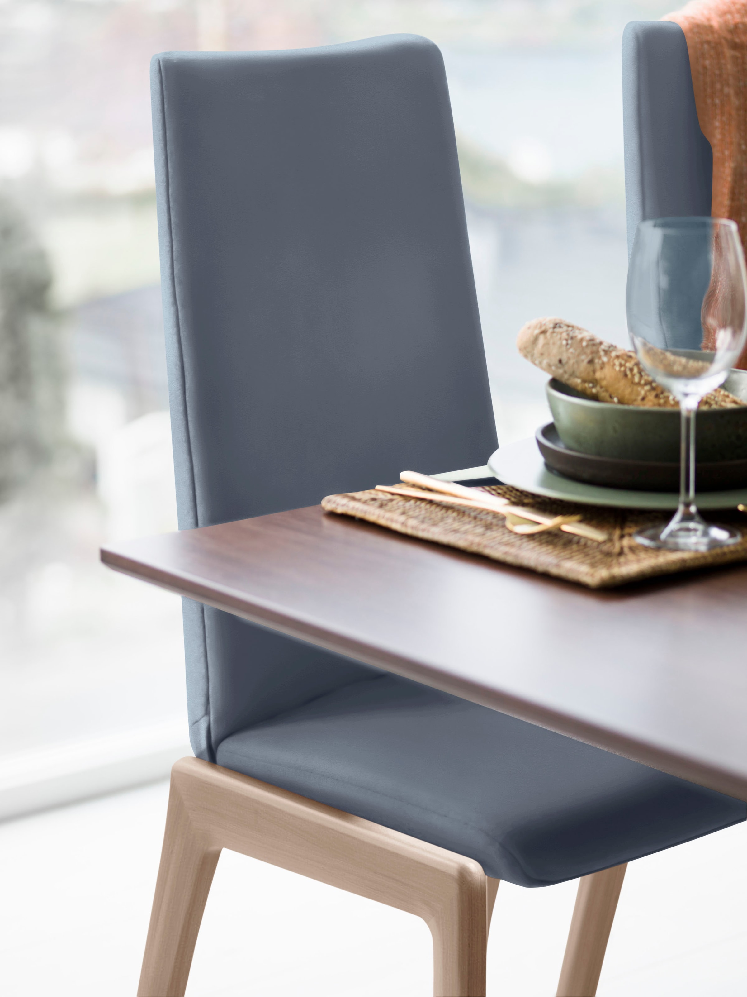 Stressless Polsterstuhl "Laurel" () High Back, Größe M, mit abgerundeten Be günstig online kaufen