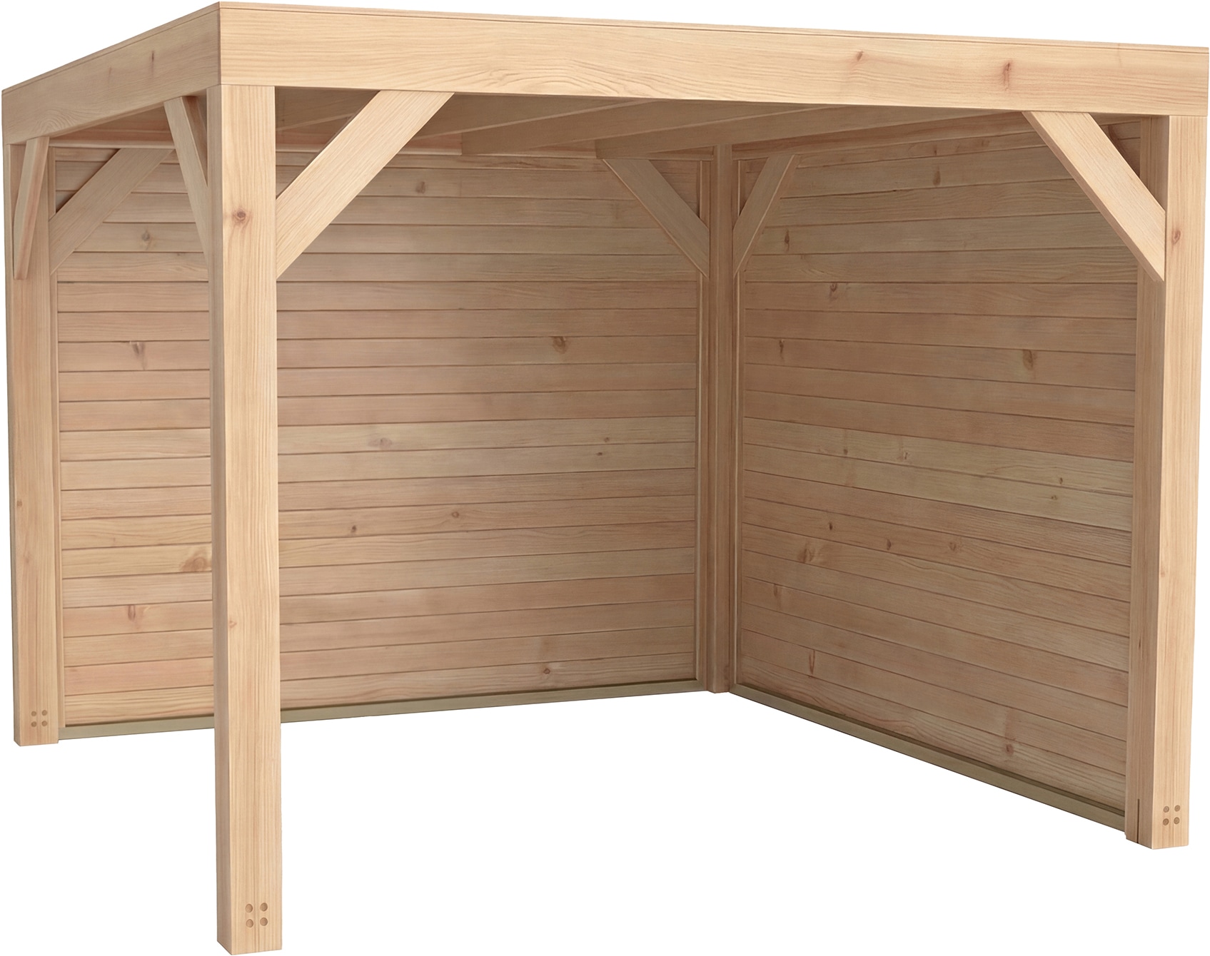weka Holzpavillon »Lumley Lauben-Set Gr. 1.1« BxTxH: 307x307x245 cm
