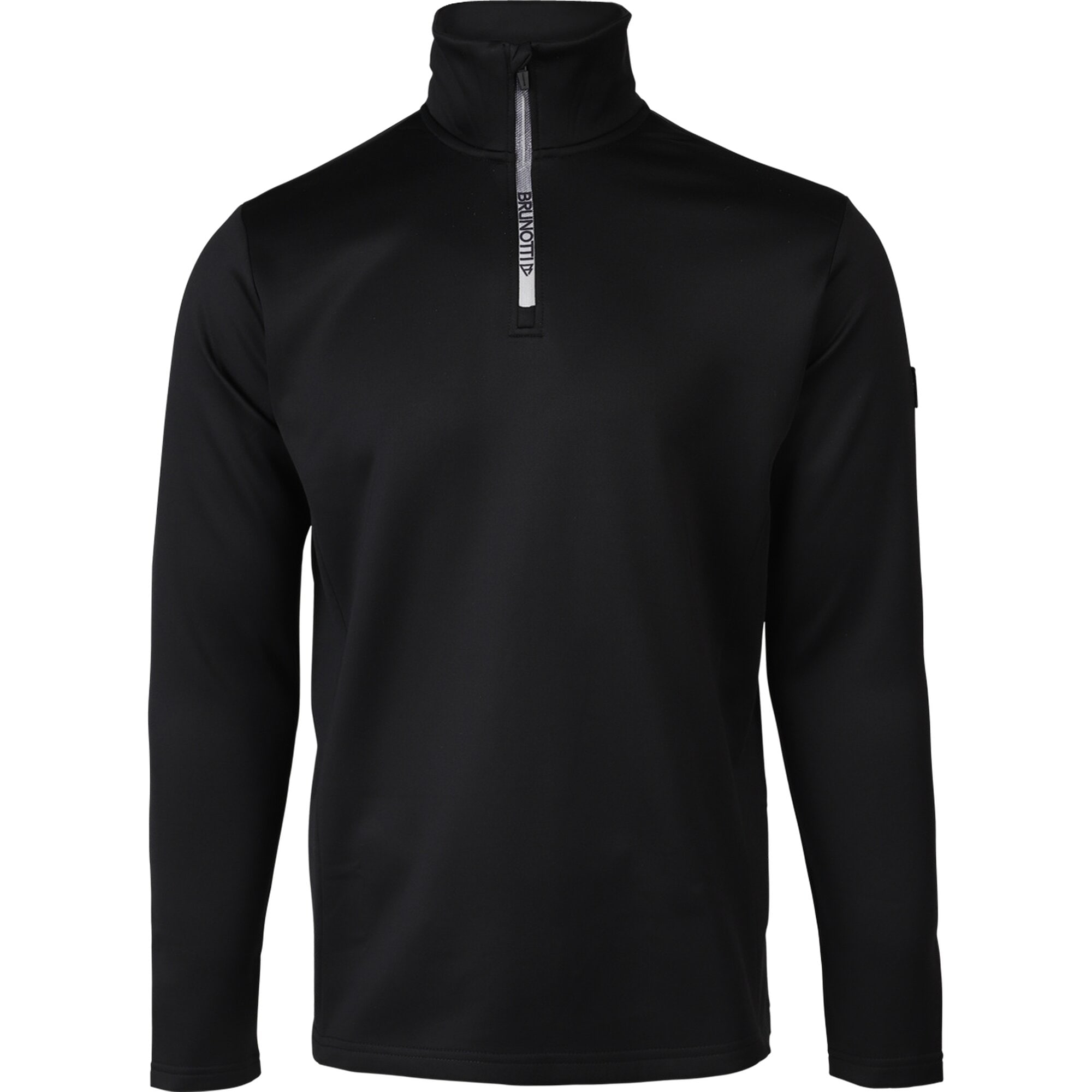 Brunotti Fleecepullover »Heros Men Fleece«, mit Badge-Applikation, aus Trikotfleece, atmungsaktiv, wasserabweisend
