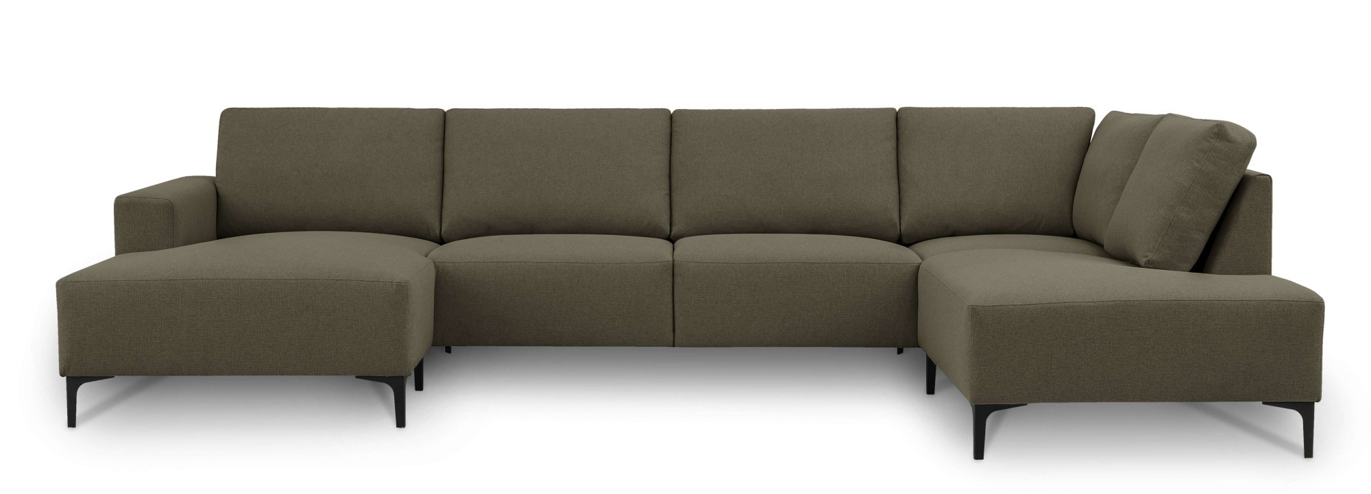 Home affaire Wohnlandschaft "Tournon U-Form, XXL Sofa, Breite 333 cm, Webst günstig online kaufen