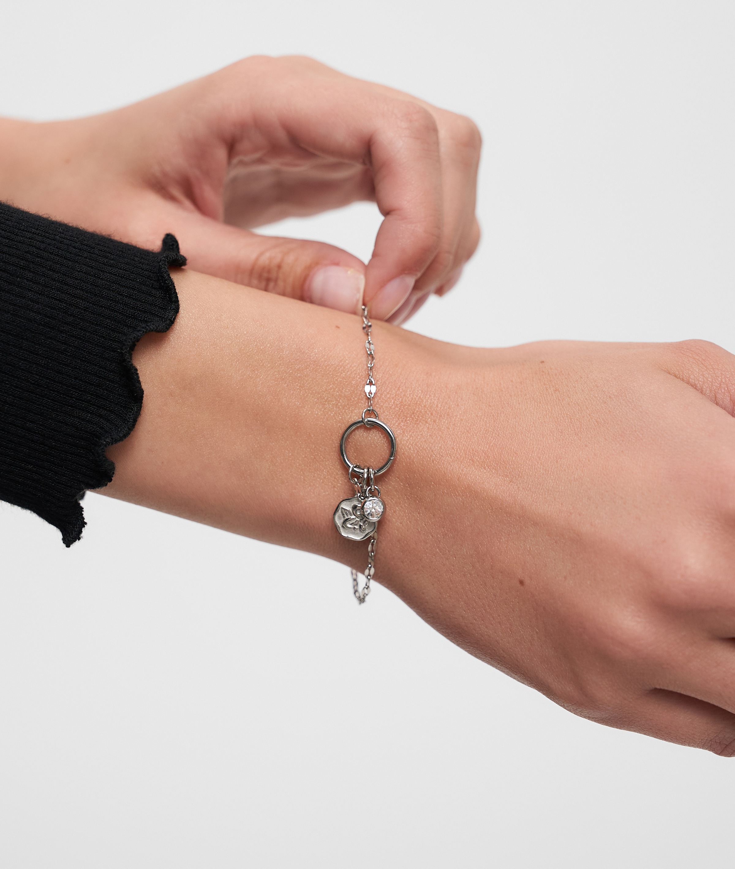 Tamaris Anhänger Set »Schmuck Geschenk 2er Anhänger Bundle , Engel« (Set, 2 tlg. tlg.)  mit Glasstein