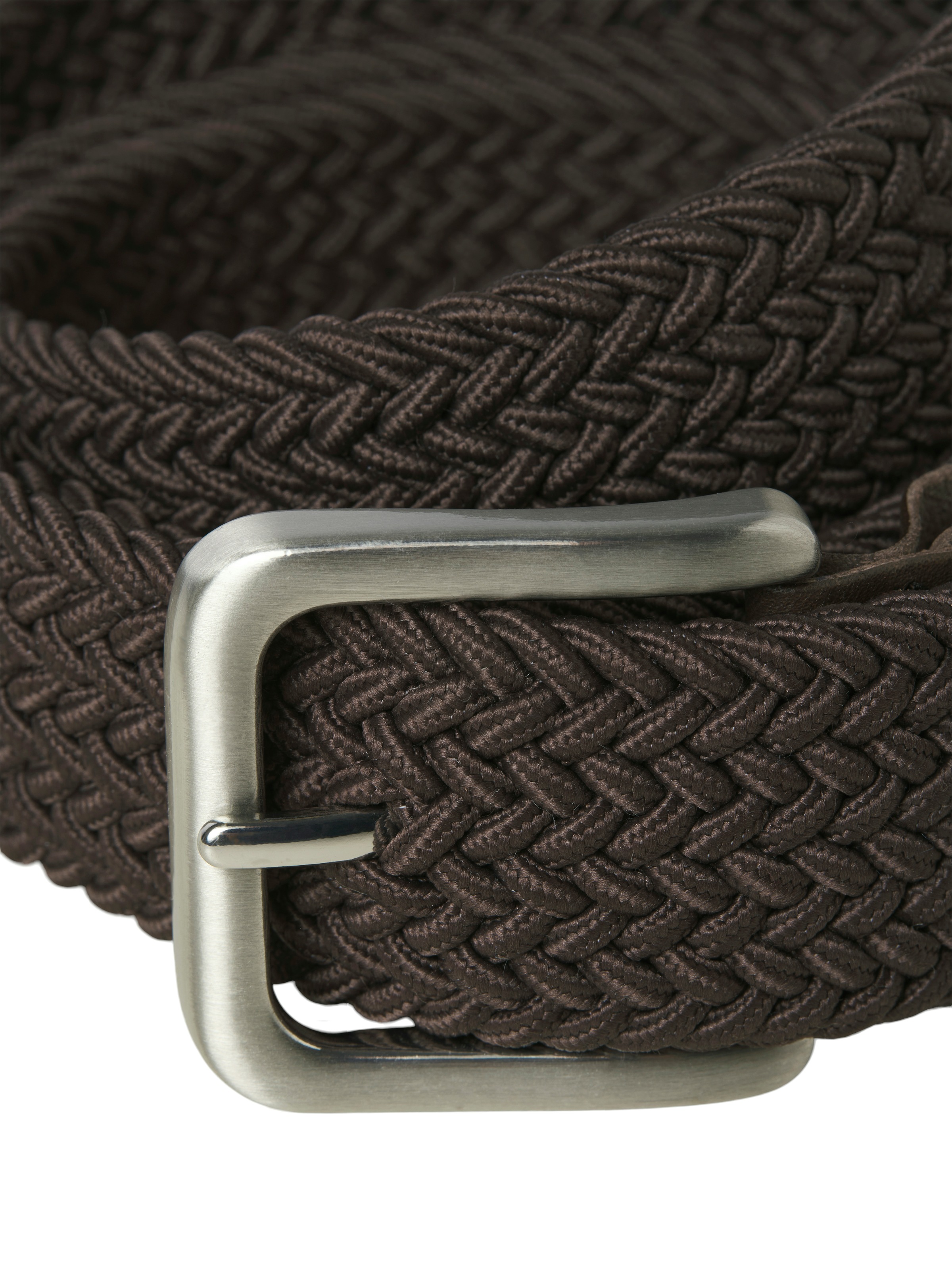 Jack & Jones Stretchgürtel "JACSPRING WOVEN BELT NOOS" mit silberfarbener S günstig online kaufen