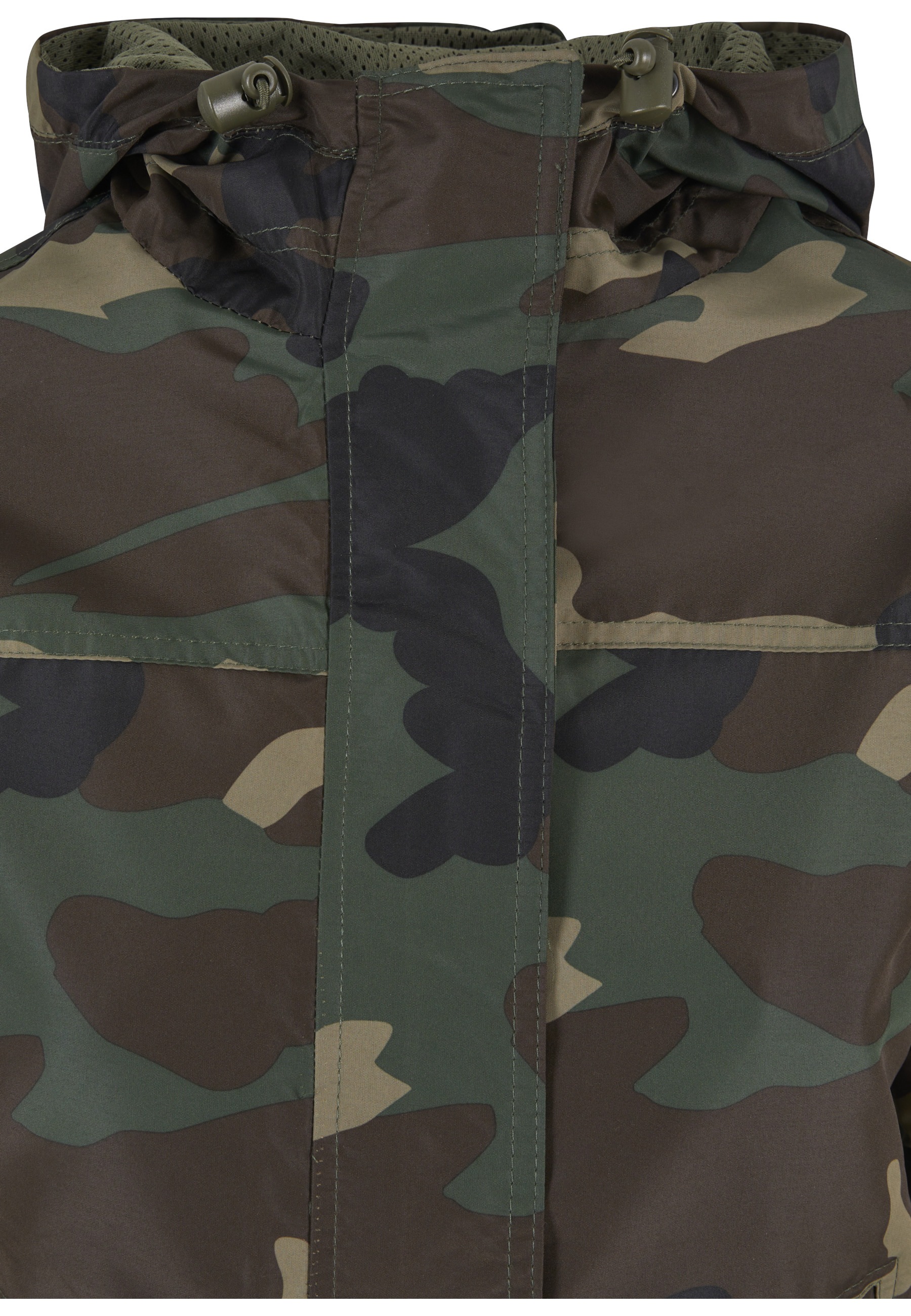 Thumbnail - Brandit Allwetterjacke "Brandit Damen Ladies Summer Windbreaker Frontzip" 1 Stk. tlg. mit Kapuze