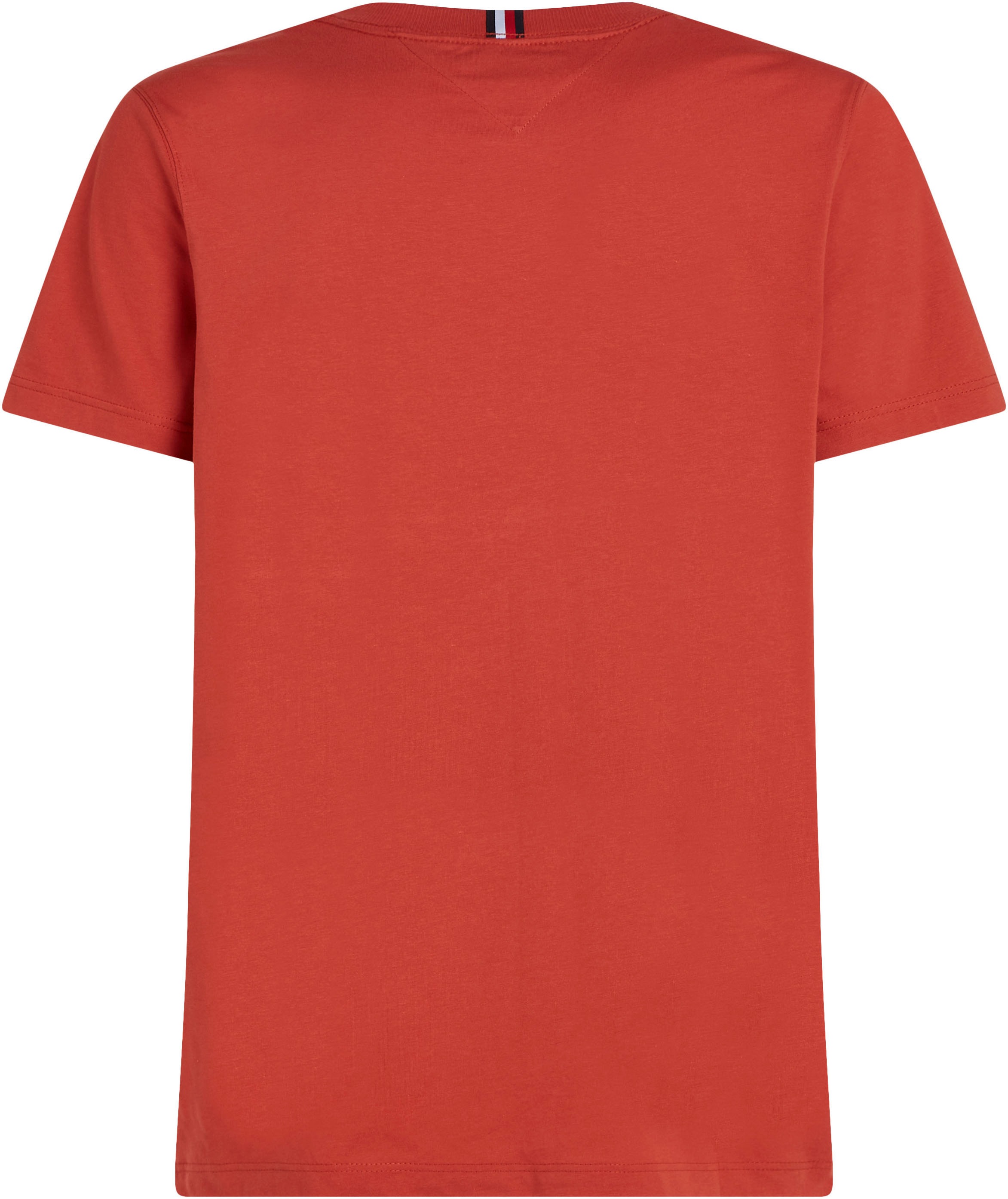 Tommy Hilfiger T-Shirt »HILFIGER CHAINSTITCH TEE«, mit Markenprint auf der Brust