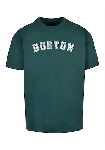 T-Shirt »Merchcode Herren Boston X Heavy Oversize Tee-BY102«, (1 tlg.)