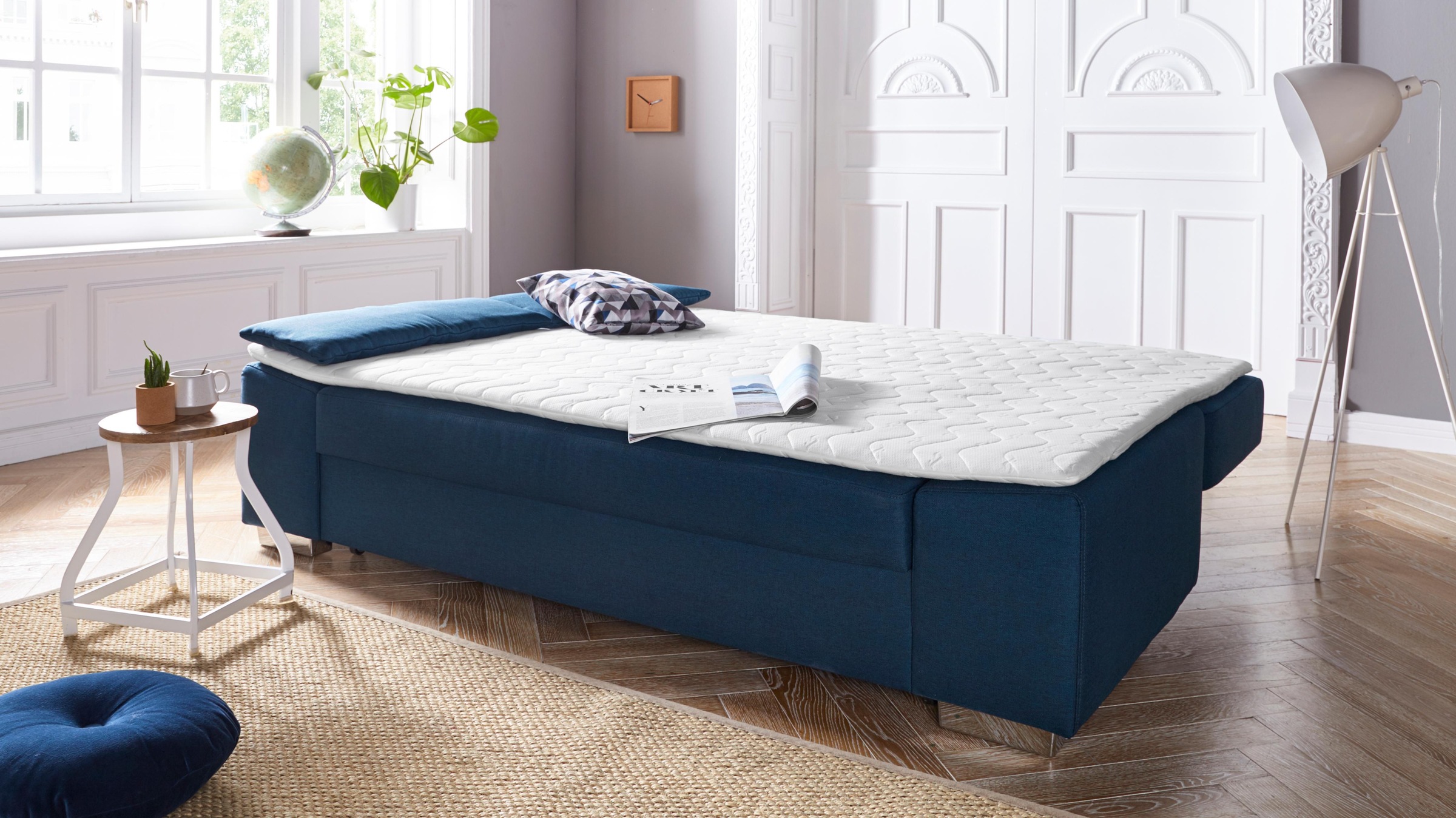 COLLECTION AB Schlafsofa »Paula«, mit Federkern, inklusive Bettfunktion und Bettkasten