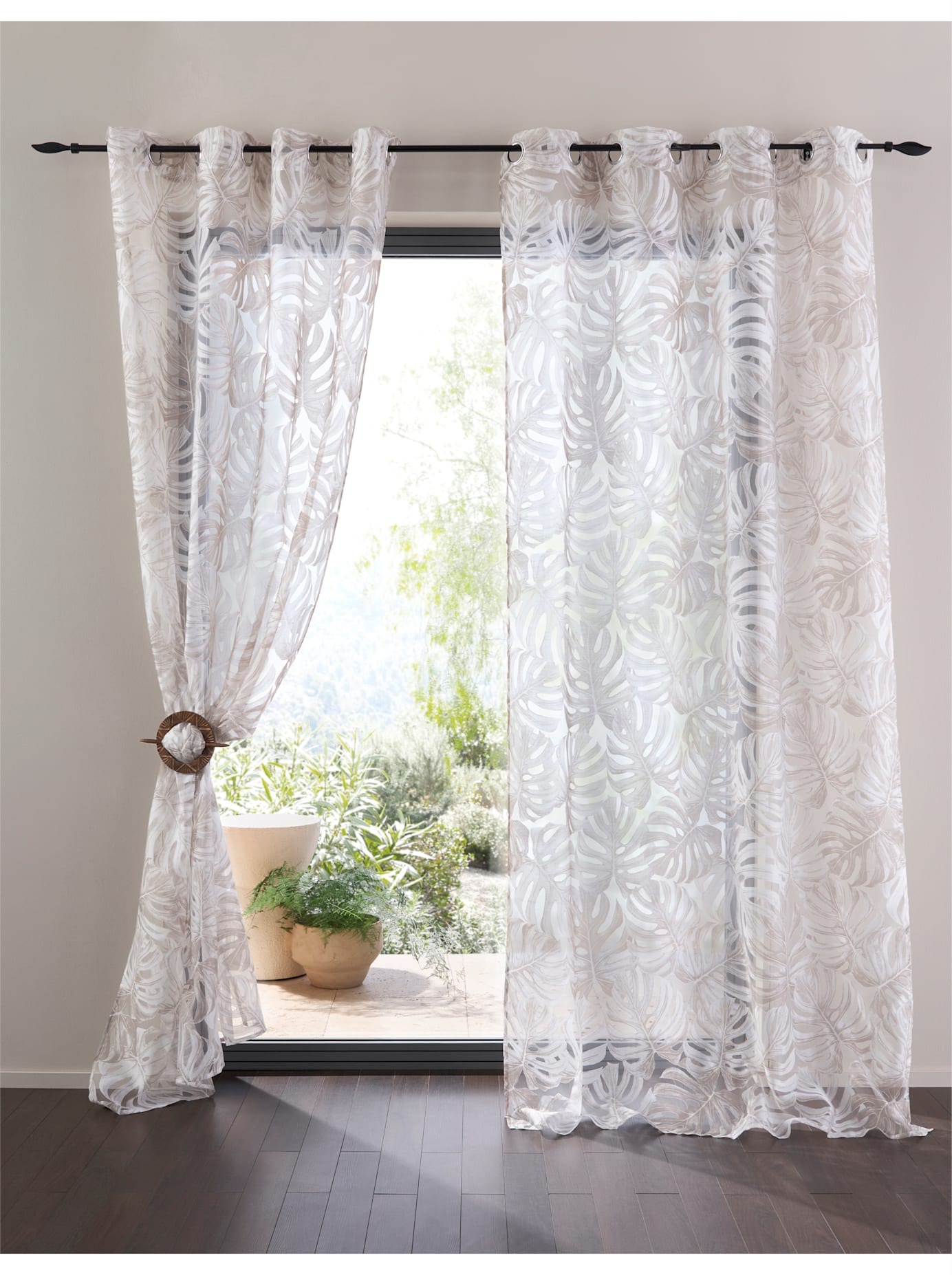 heine home Gardine Ösen 1 Stk. tlg. günstig online kaufen