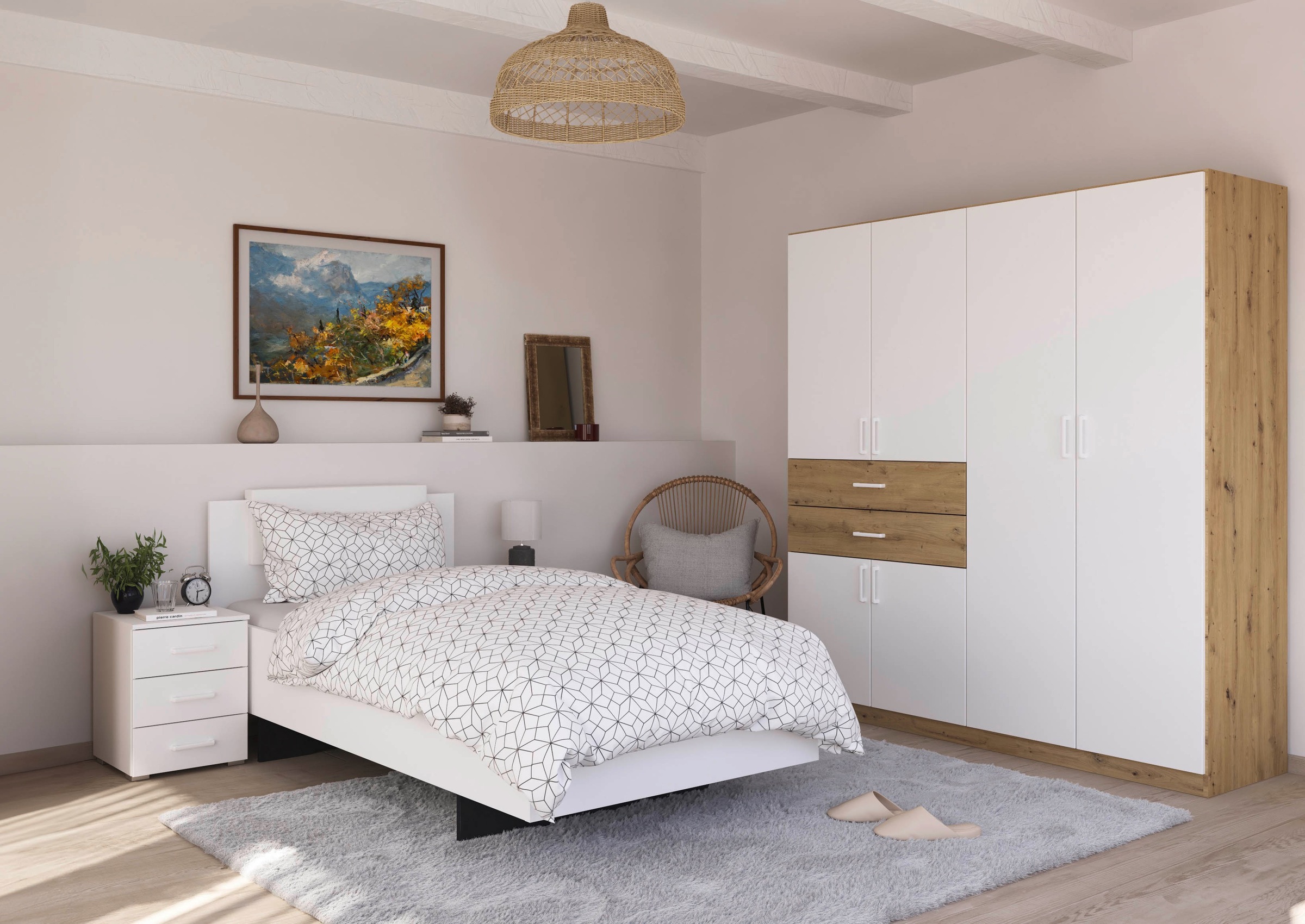 rauch Schlafzimmer-Set "Komplettzimmer Komplettschlafzimmer Schlafzimmer-Se günstig online kaufen