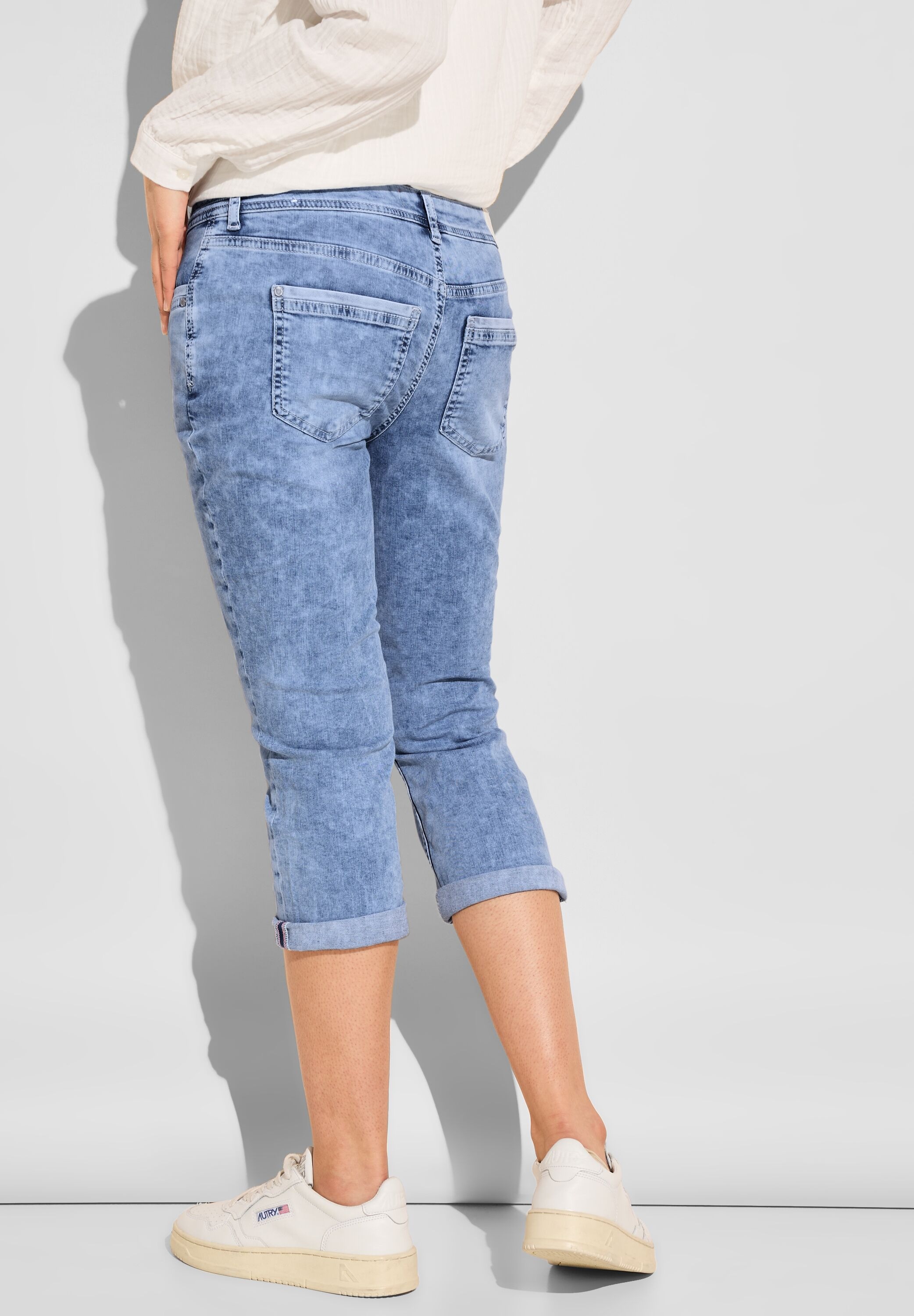 STREET ONE 3/4-Jeans, mit Stretch günstig online kaufen