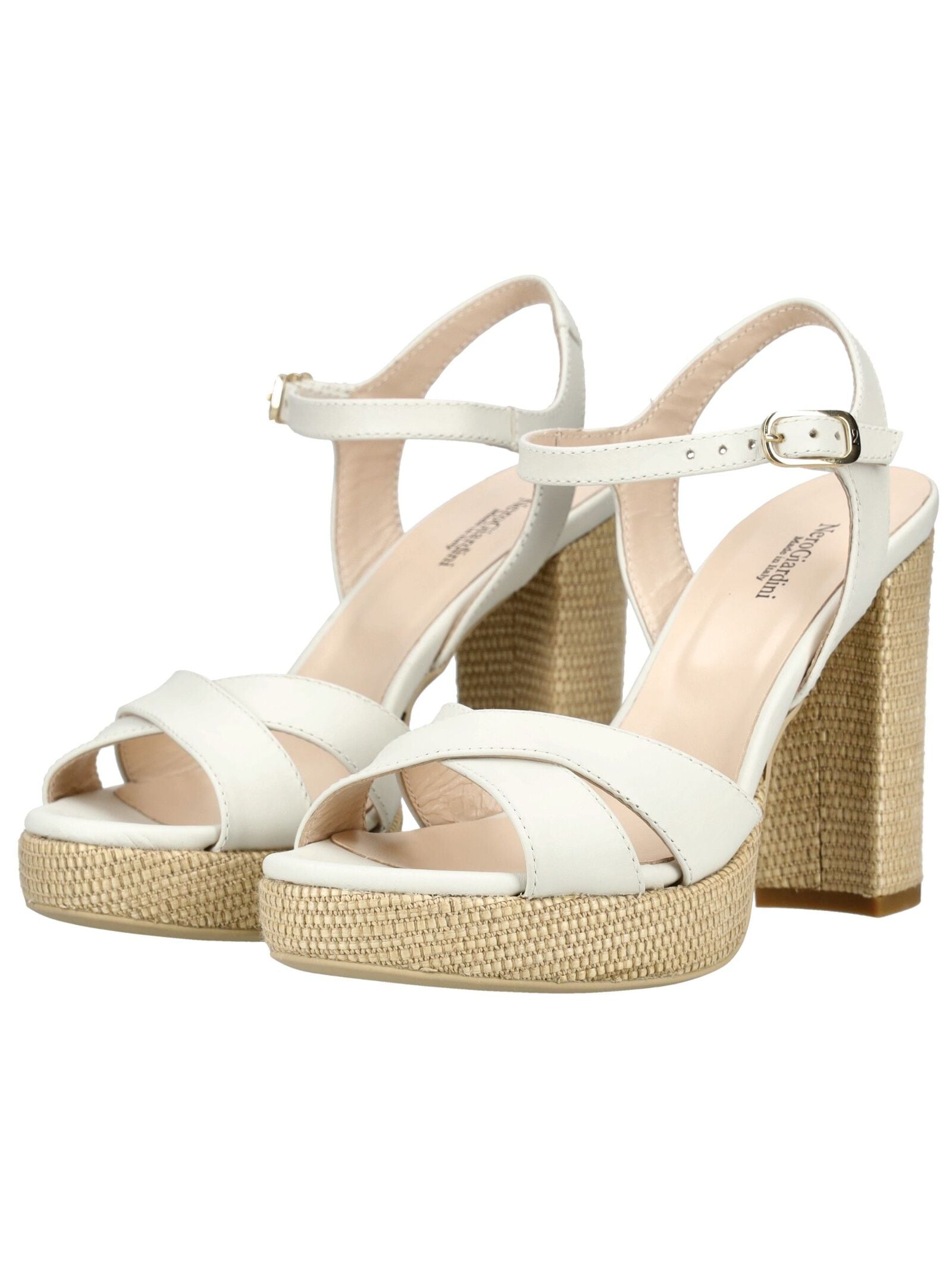 Nero Giardini High-Heel-Sandalette »Nero Giardini Sandalen Leder«