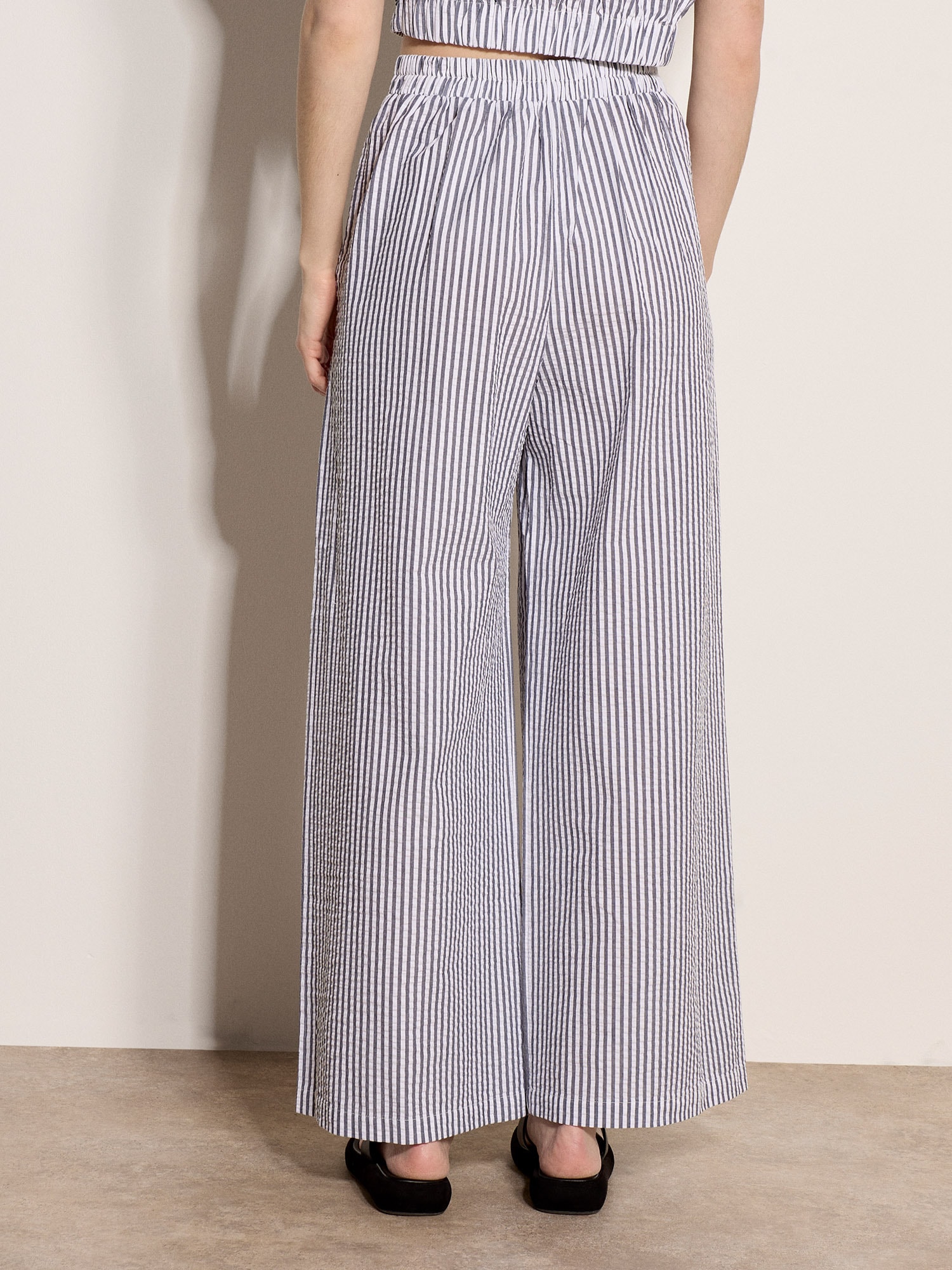 Apricot Palazzohose »Crop-Shirt«  mit Streifen