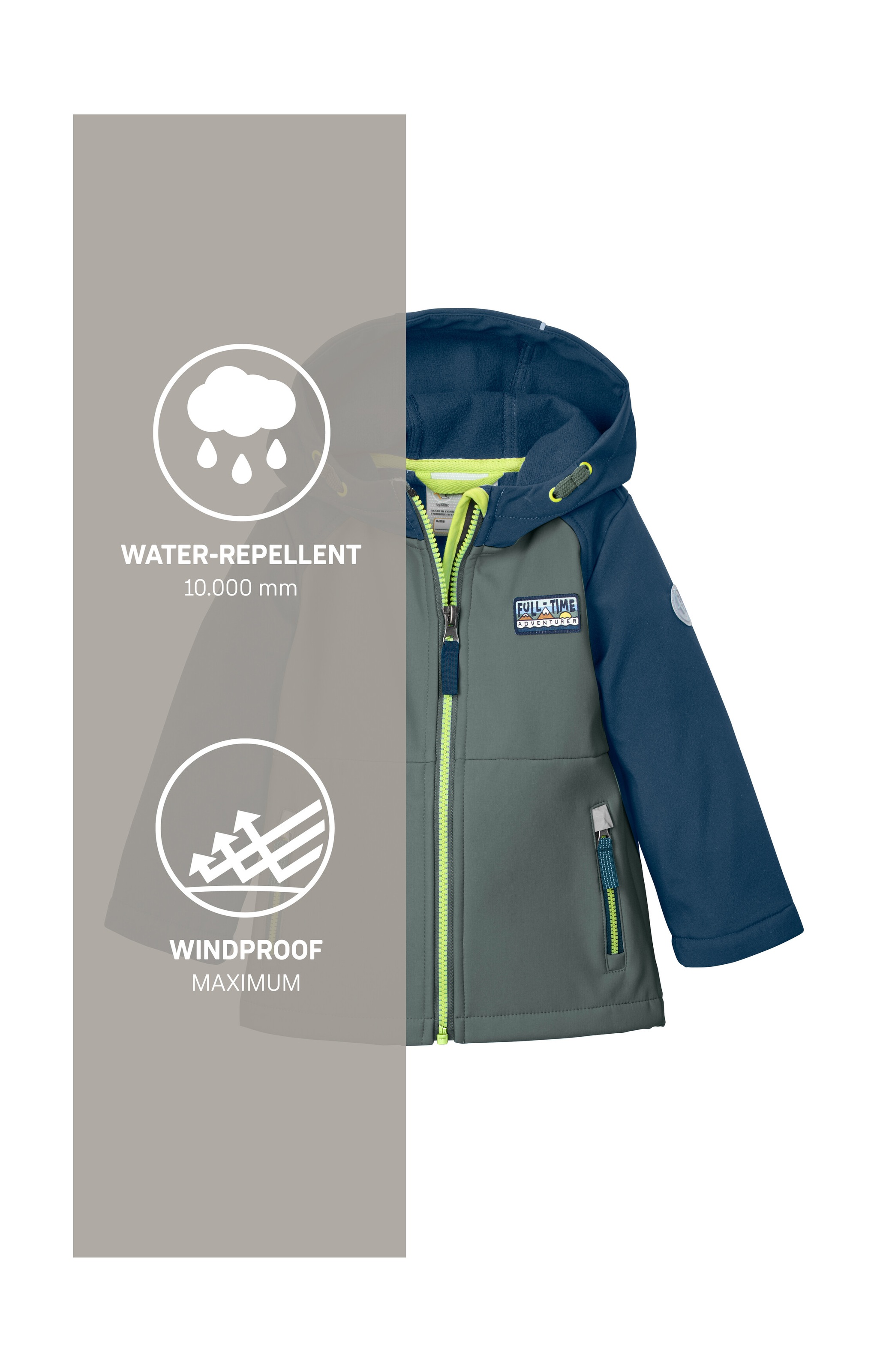 first instinct by killtec Softshelljacke »FIOS 12 MNS SFTSHLL JCKT«, Softshelljacke: wasserabweisend, winddicht, PFAS-frei imprägniert