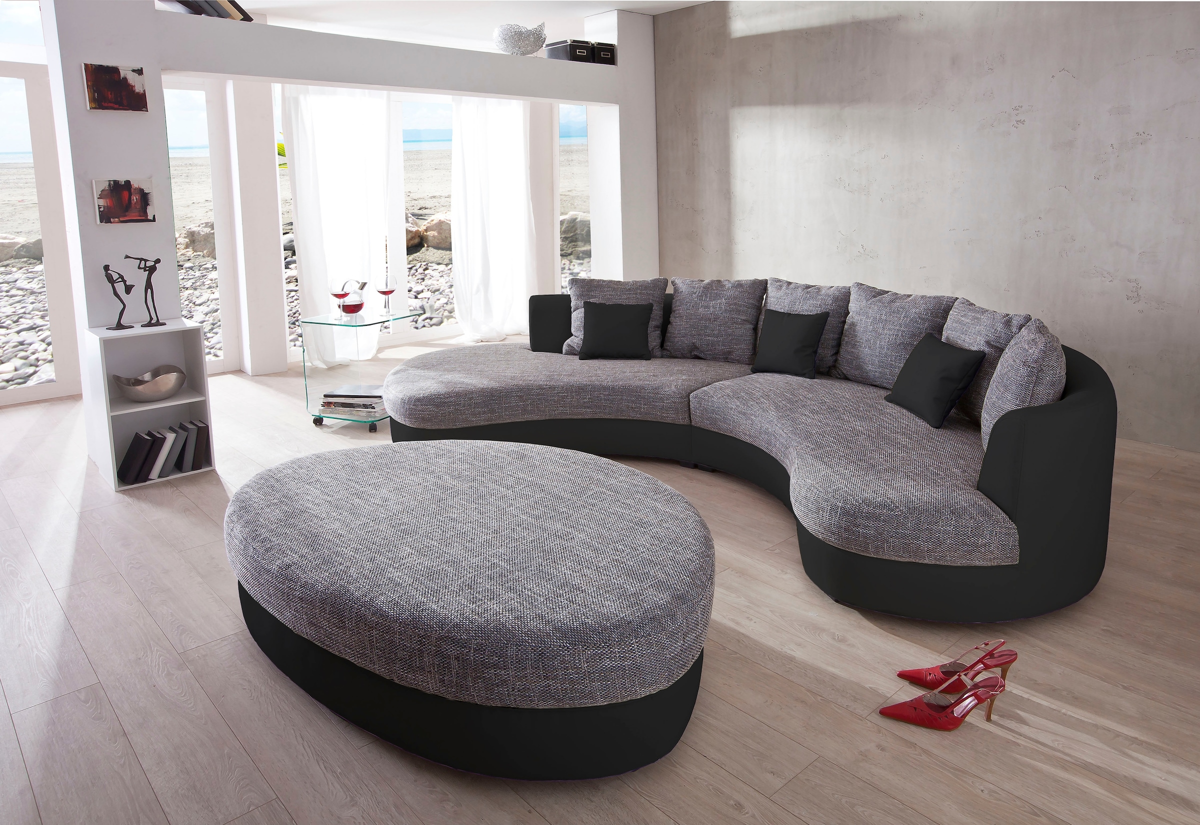 INOSIGN Ecksofa »Limoncello organische Formensprache, OTTOs Choice, L-Form«, ergonomische Form