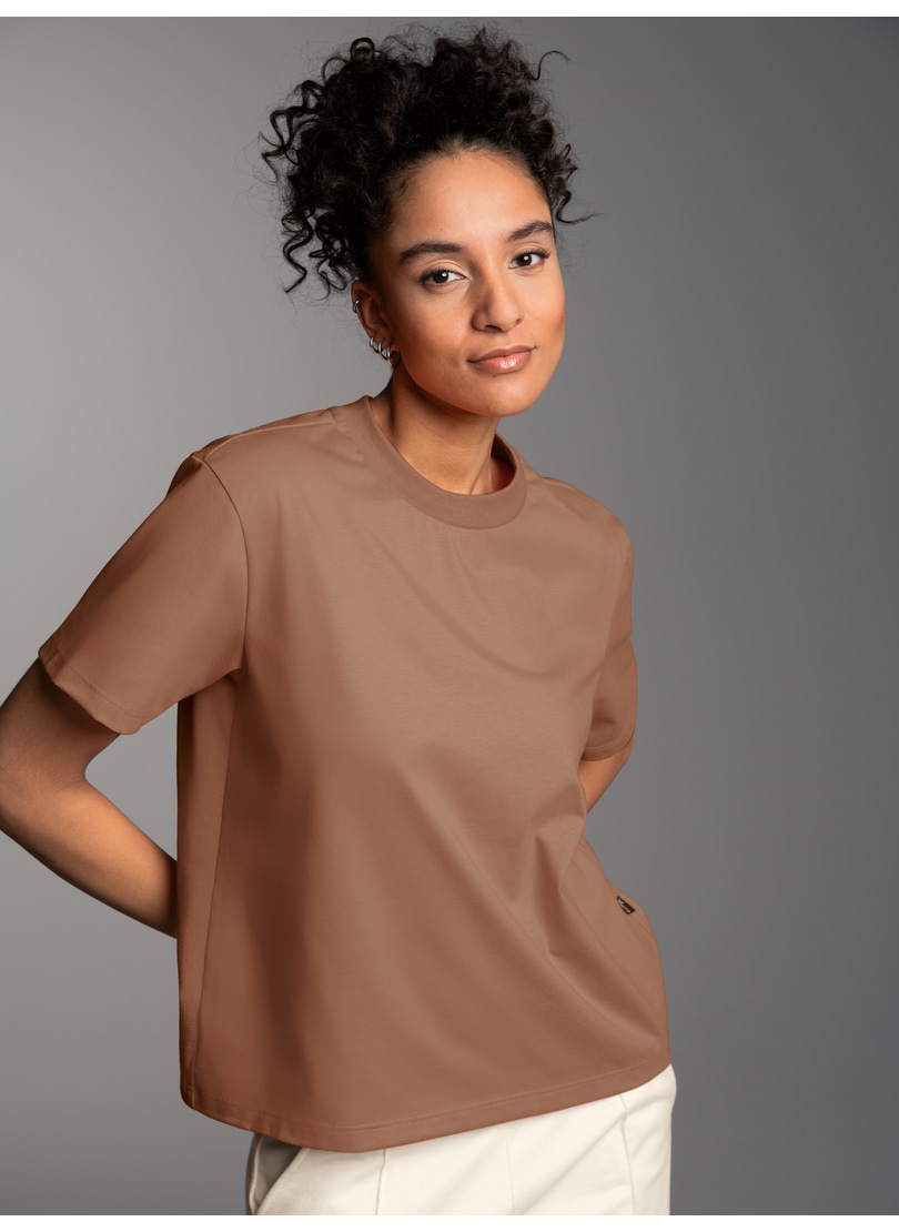 Trigema T-Shirt "TRIGEMA Relaxed Fit T-Shirt" 1 Stk. tlg. günstig online kaufen