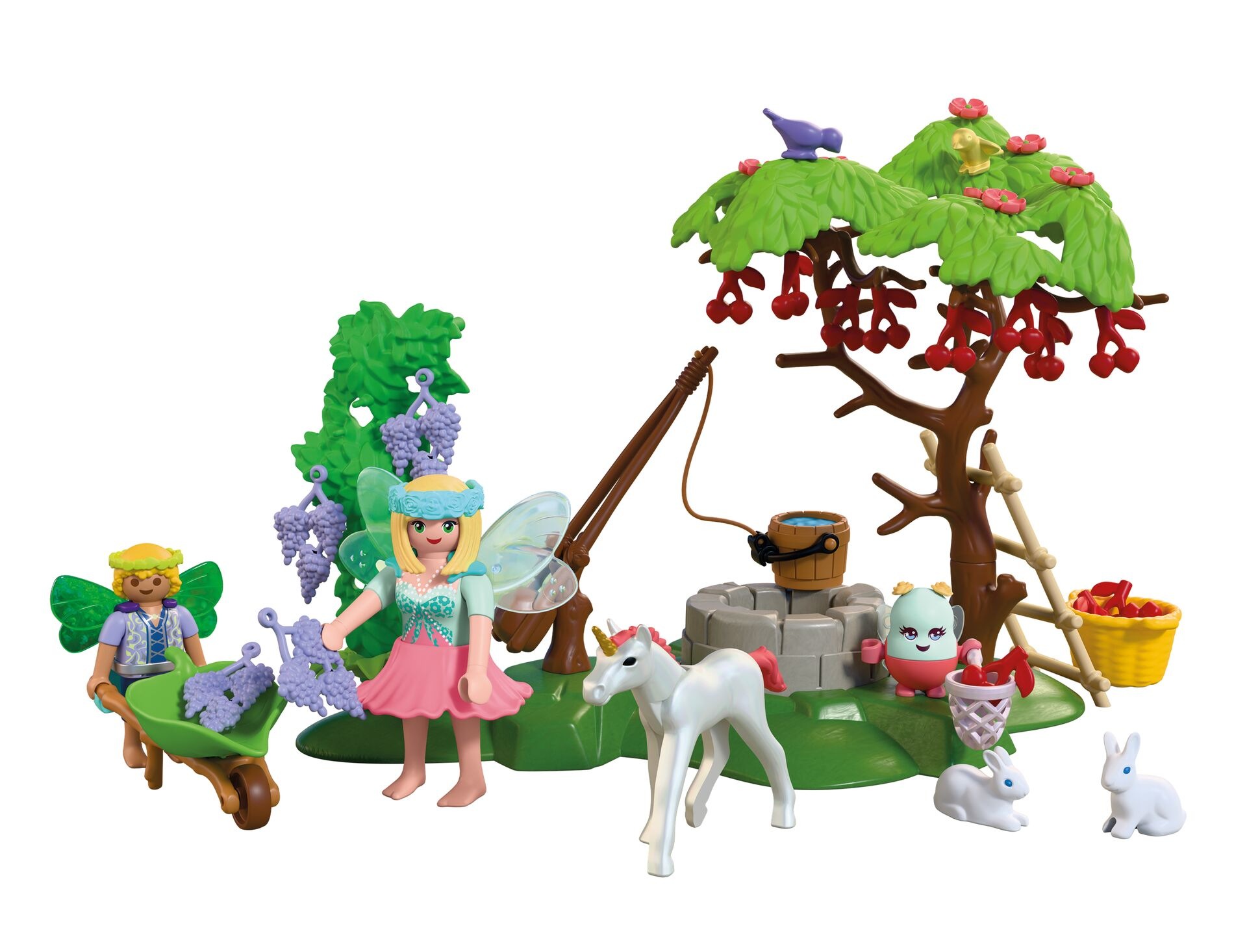 Playmobil® Konstruktions-Spielset »Feengarten mit Einhornfohlen (72215), Fantasy & Magic« Made in Europe