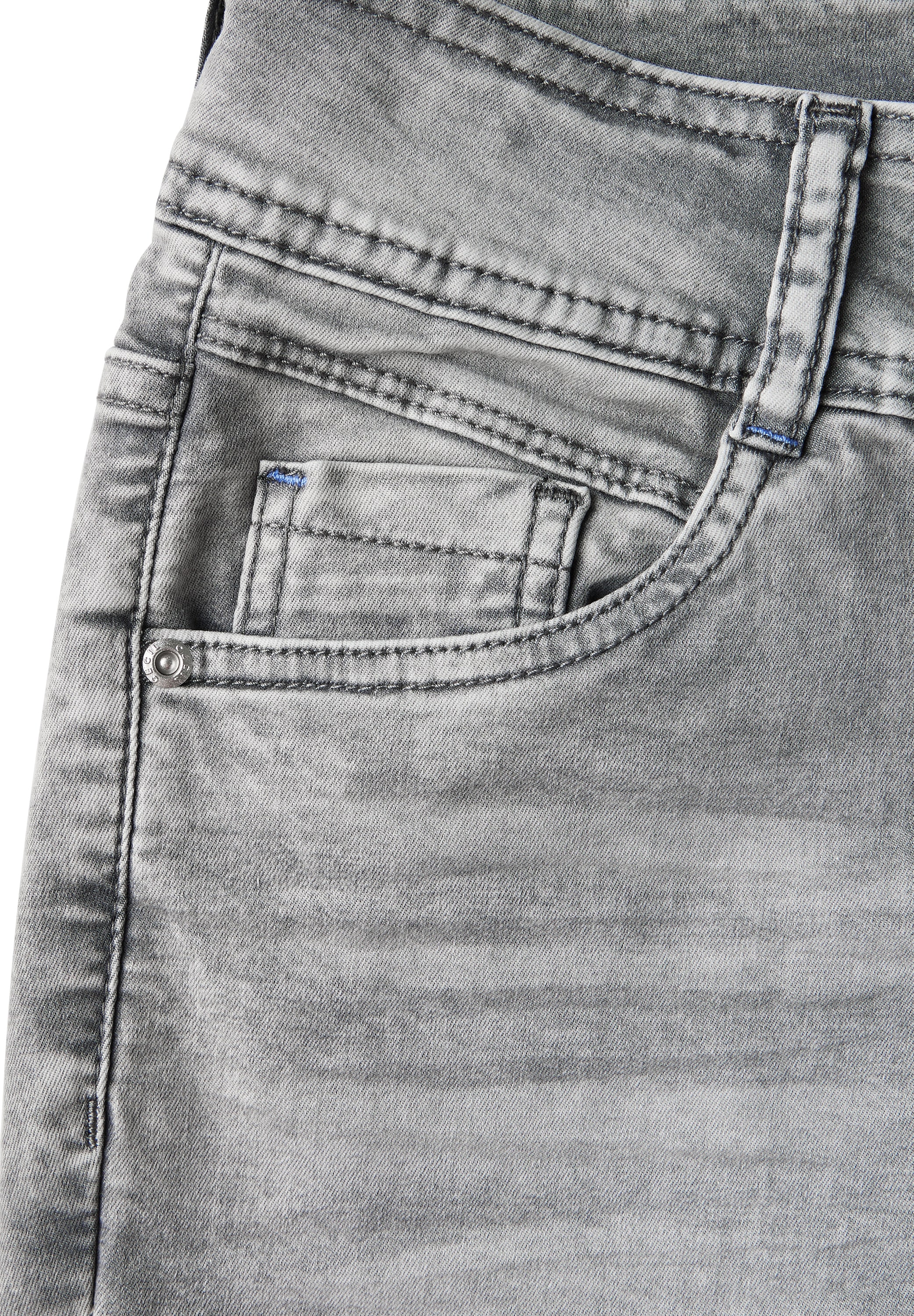 Cecil Straight-Jeans, Middle Waist