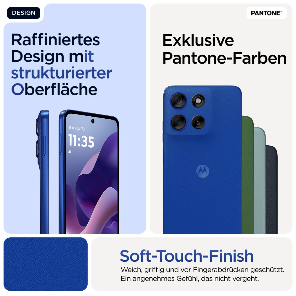 Motorola Smartphone »moto g56 5G«, PANTONE® Dazzling Blue