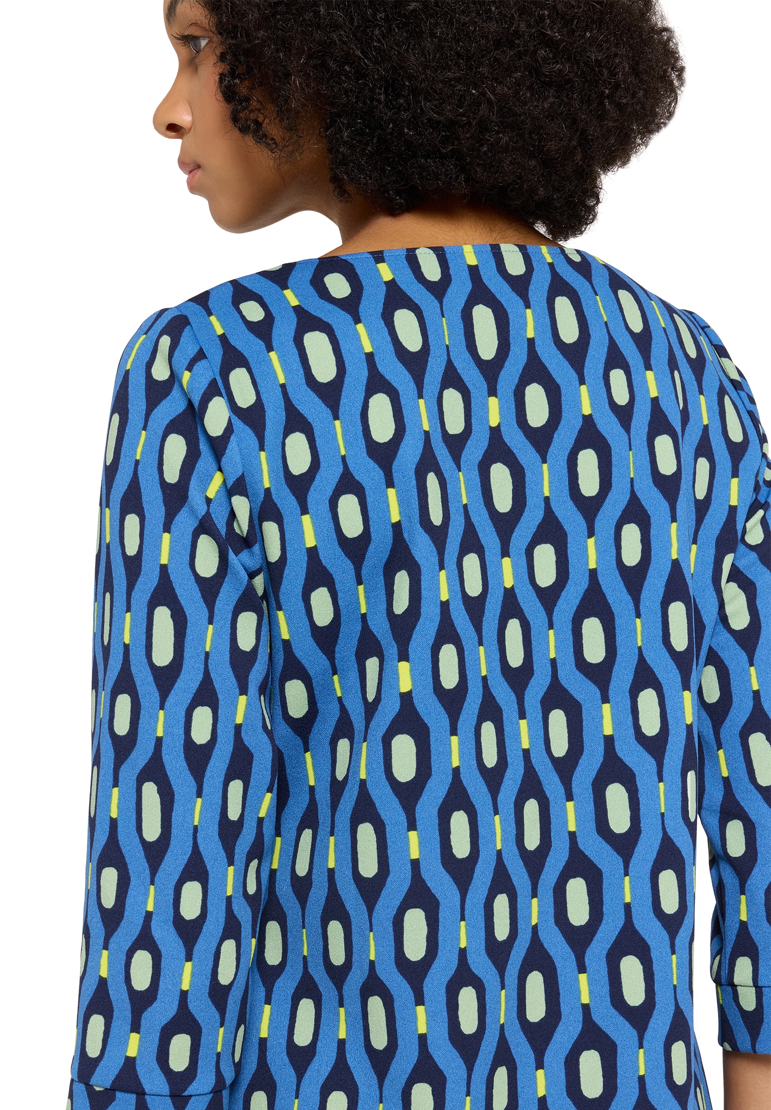 Cartoon Druckkleid »Damen mit Muster« Ohne Tasche